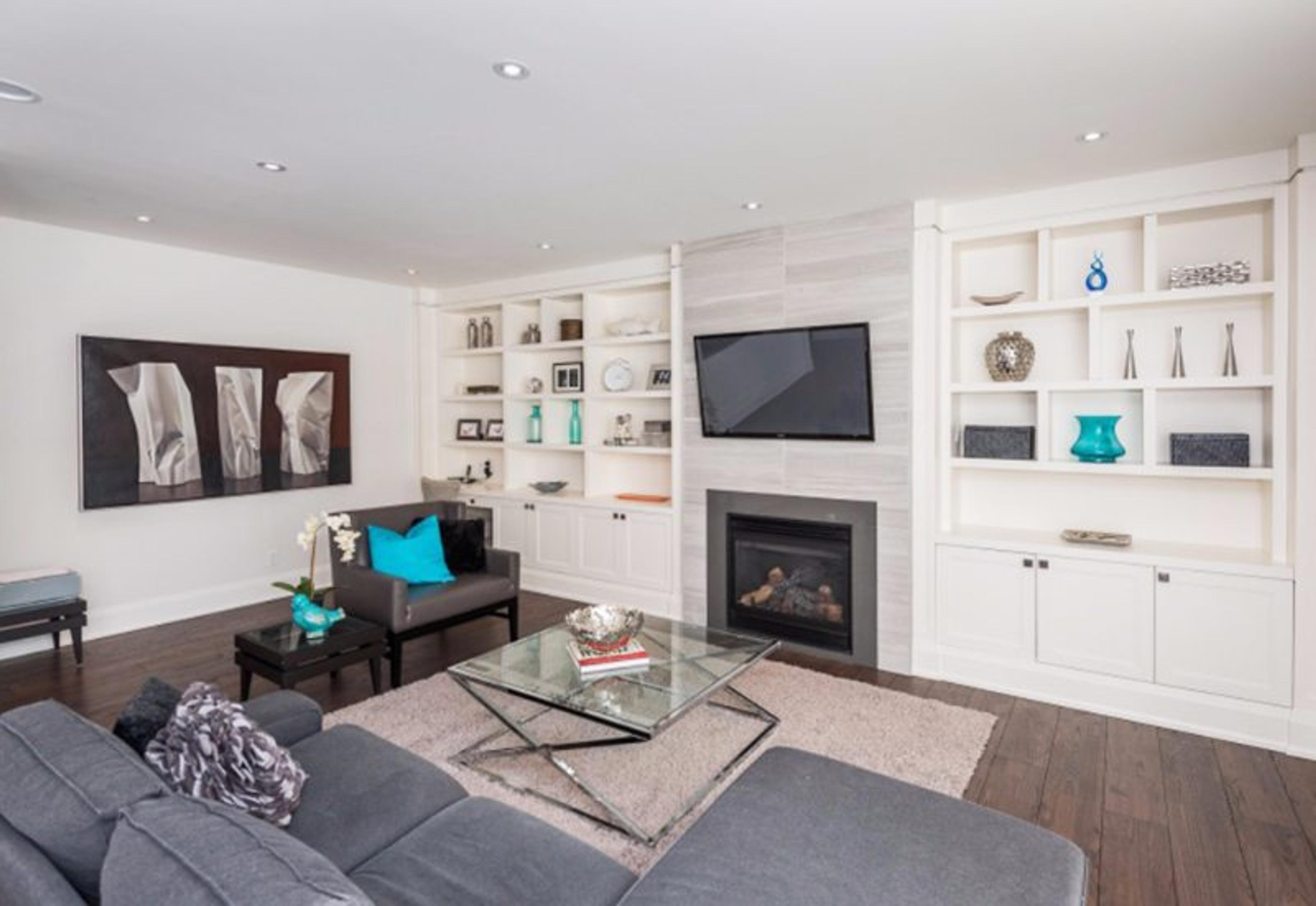 Family Room staging example