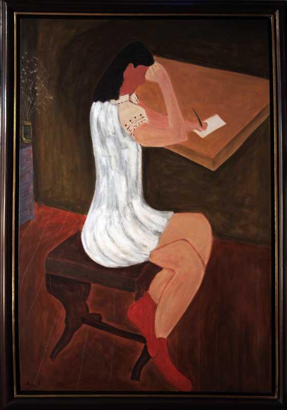 Woman Writing a Letter