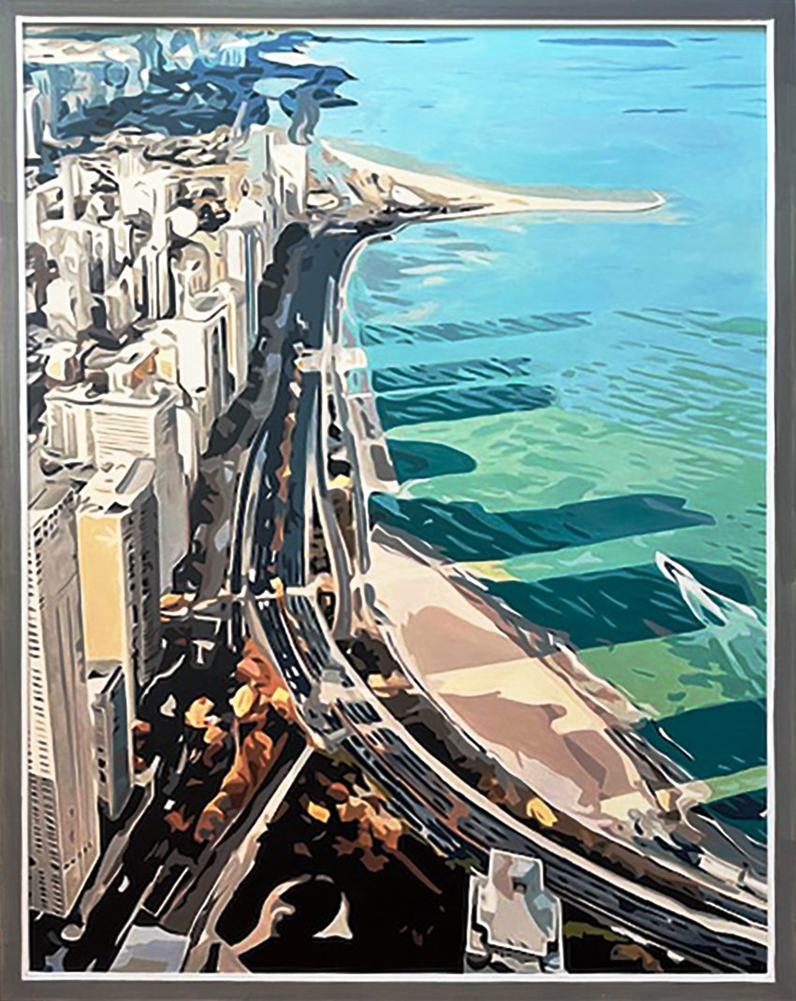 Modern Cityscape #24 — oil painting by Brock Irwin