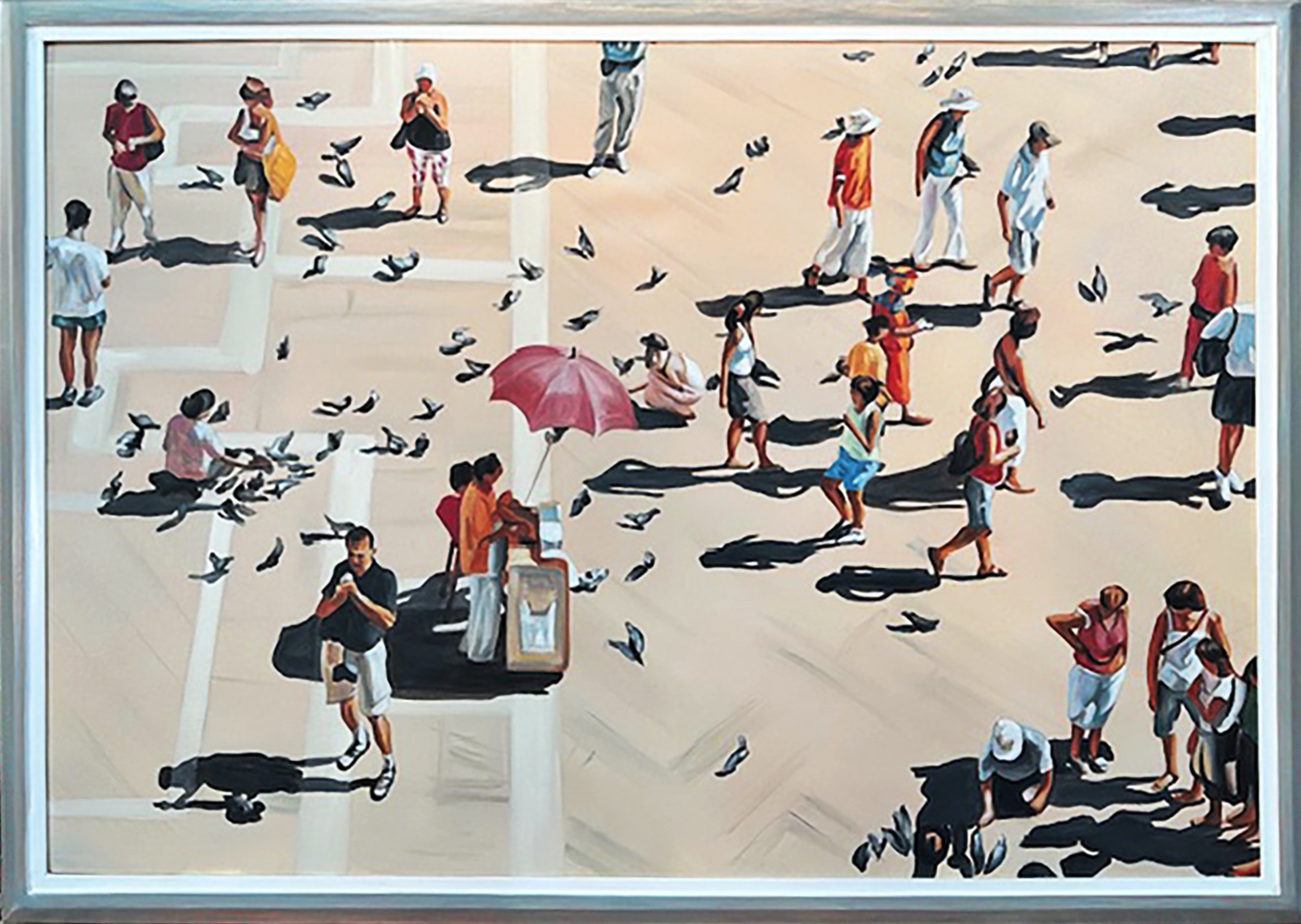 Street Walkers — oil painting by Brock Irwin