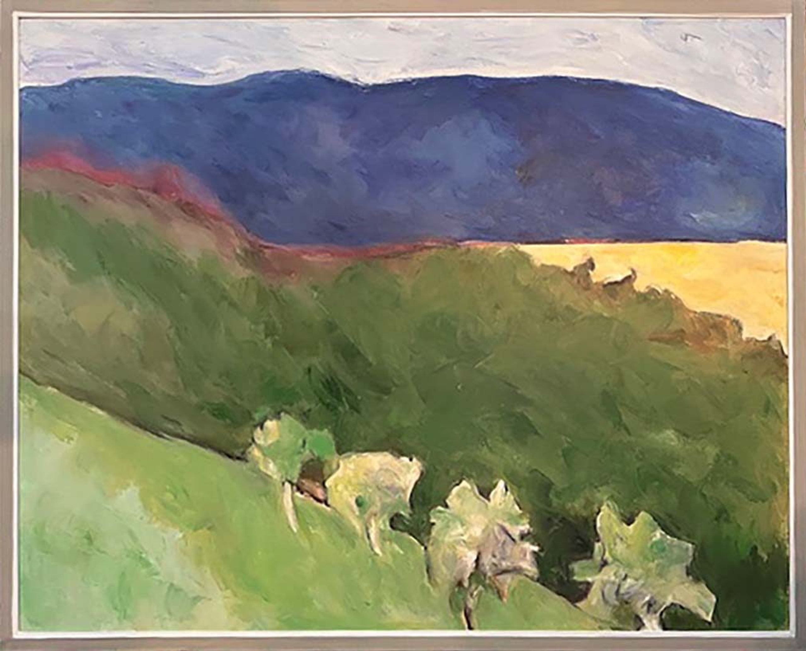 Blue Mountain #2 — oil painting by Brock Irwin