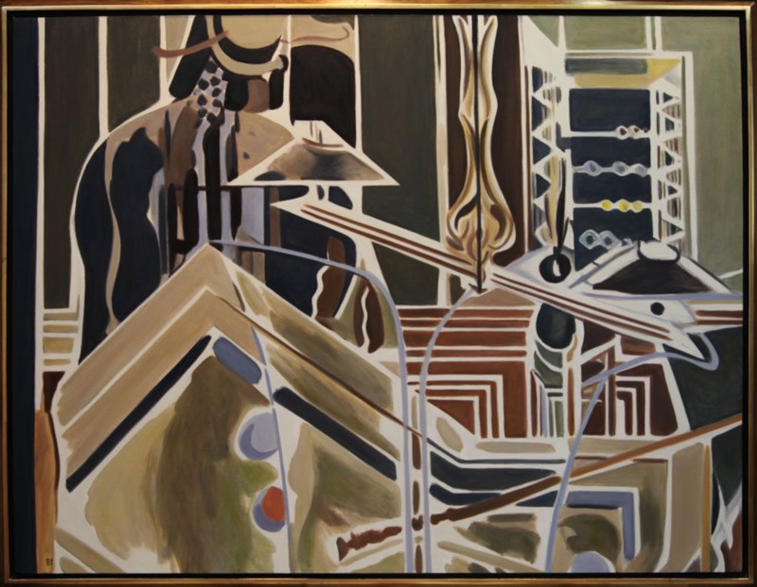 Pool Table — oil painting by Brock Irwin