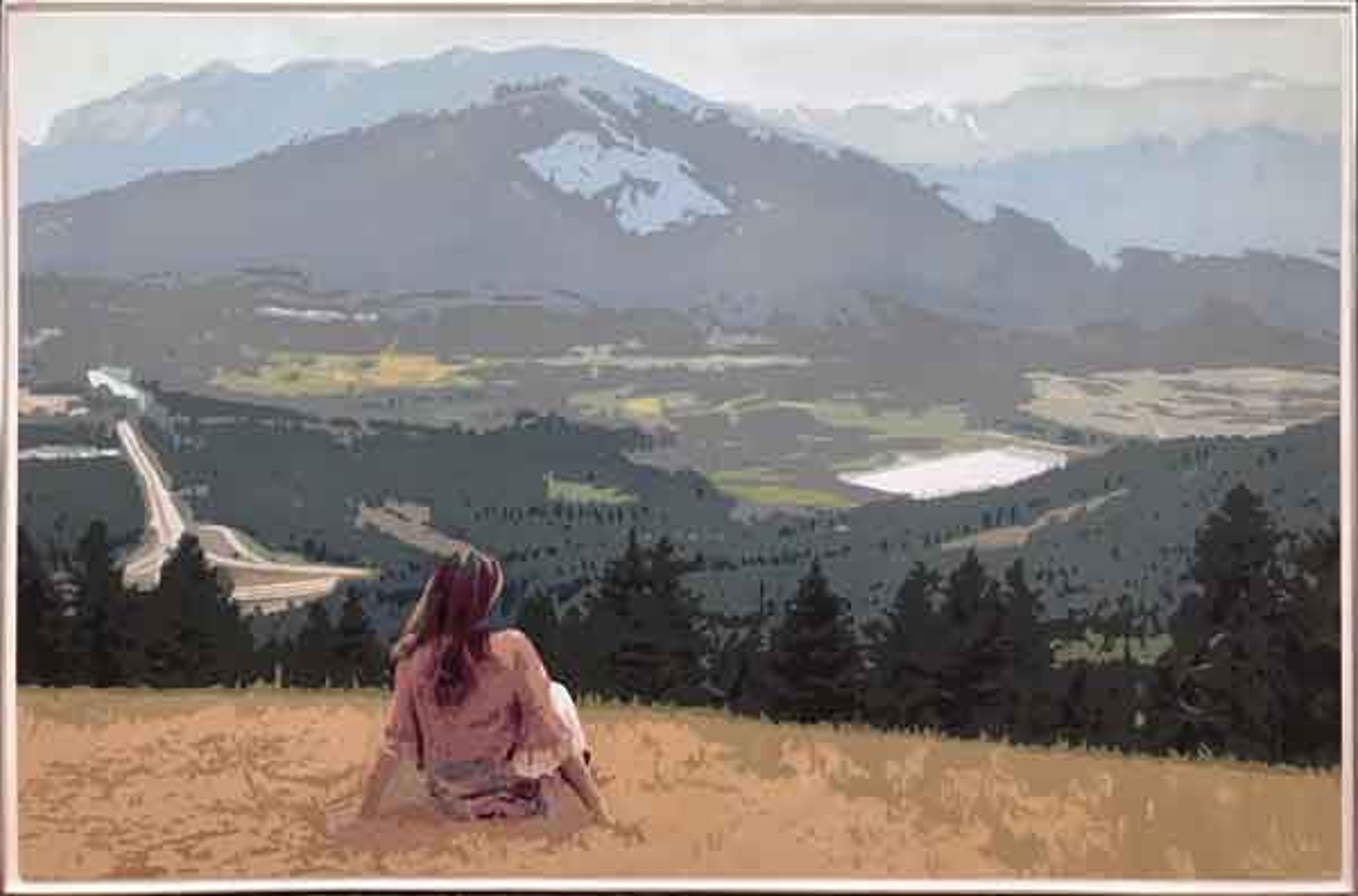 Modern Landscape #4 — oil painting by Brock Irwin