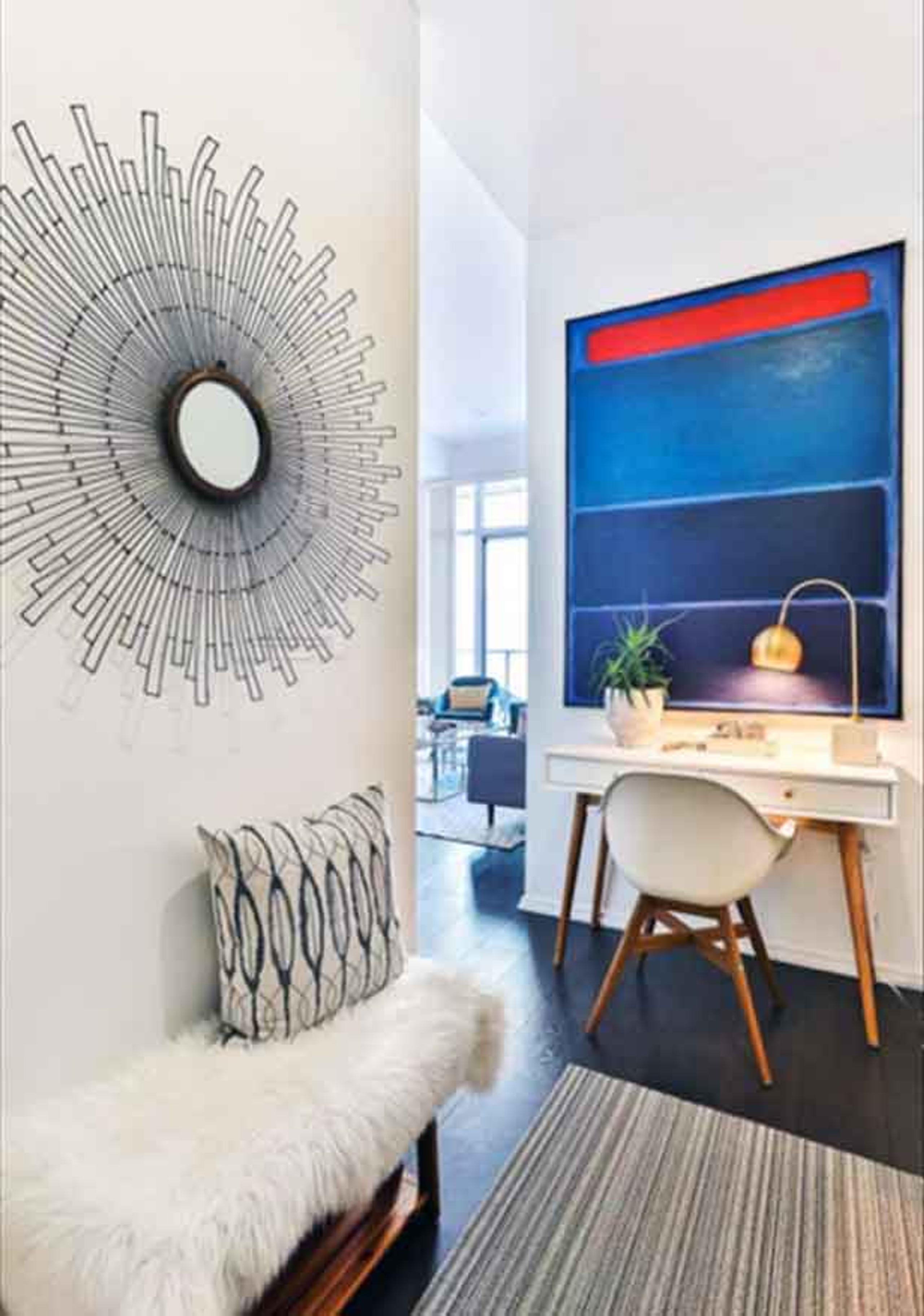 Basement staging example