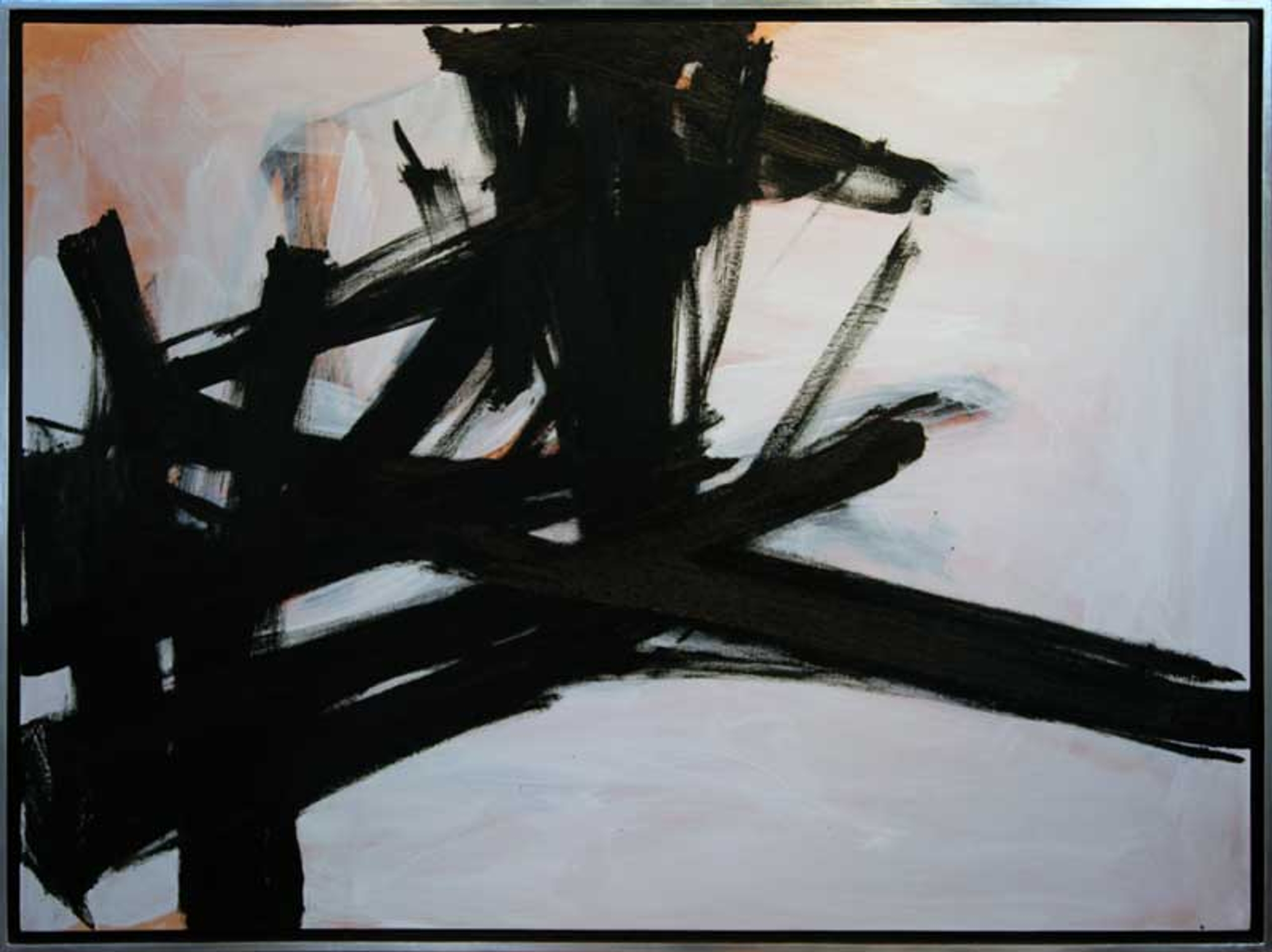 Black Stripes #5 — oil painting by Brock Irwin