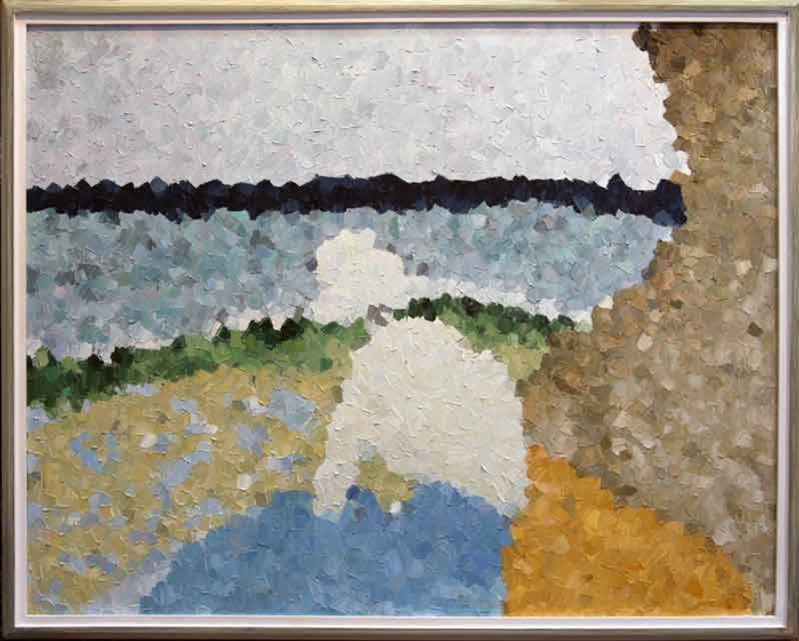 Crystal Landscape #4 — oil painting by Brock Irwin