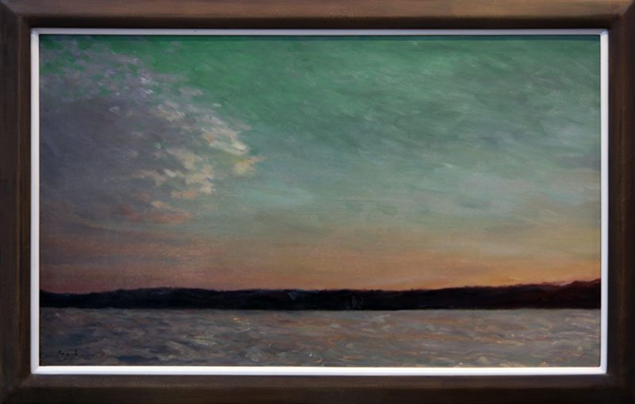 Green Sky — oil painting by Brock Irwin