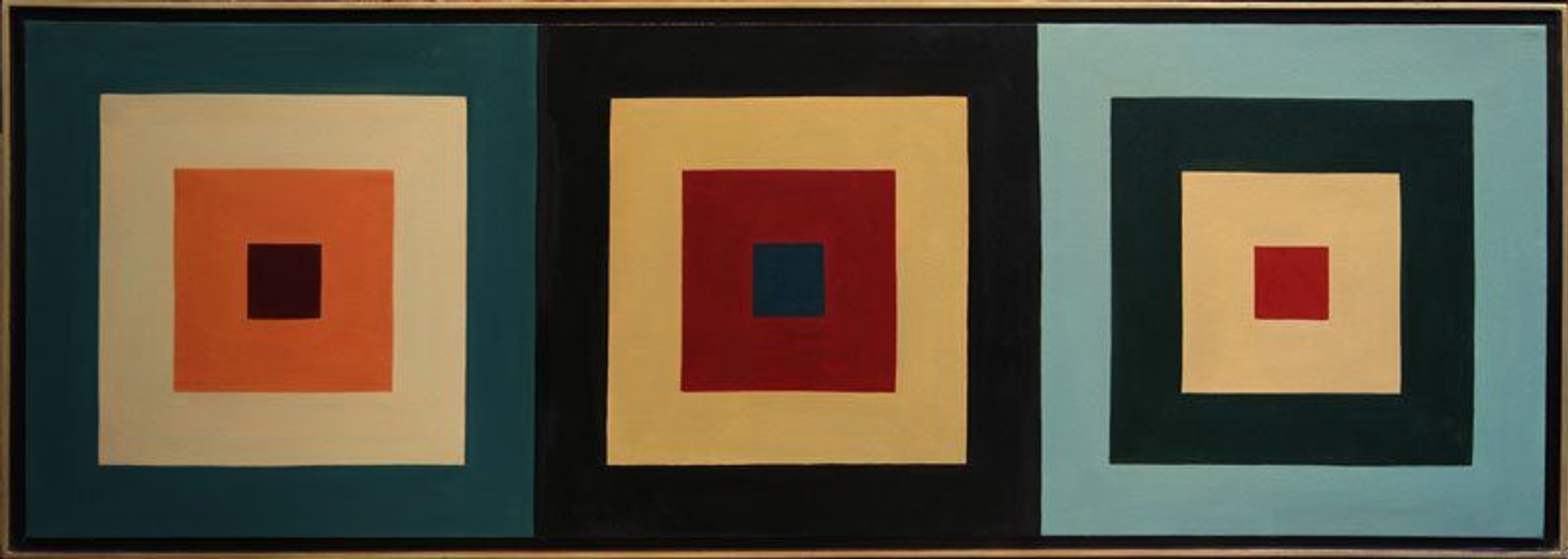 Square Target x 3 #1 — oil painting by Brock Irwin
