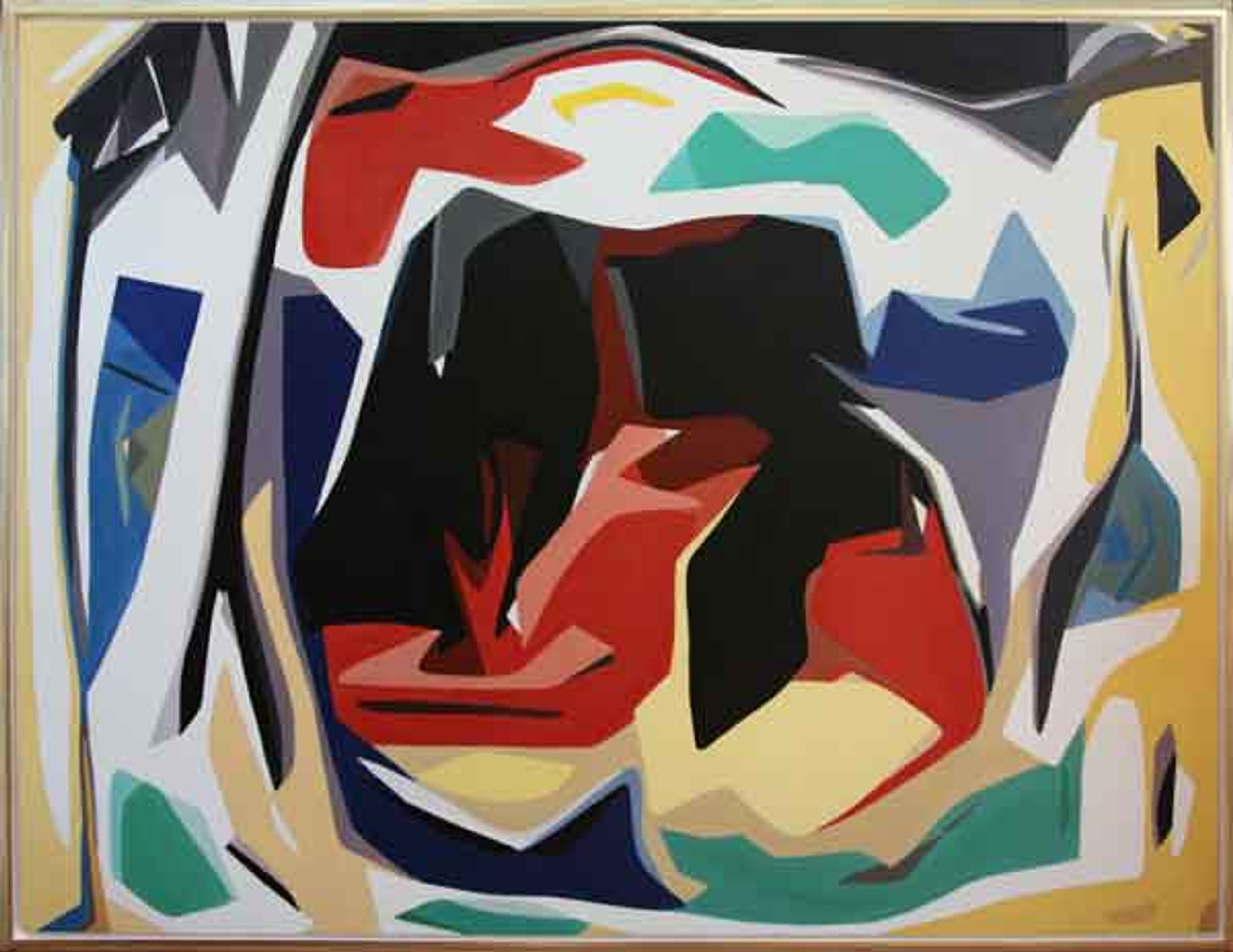 Modern Cubism #1 — oil painting by Brock Irwin
