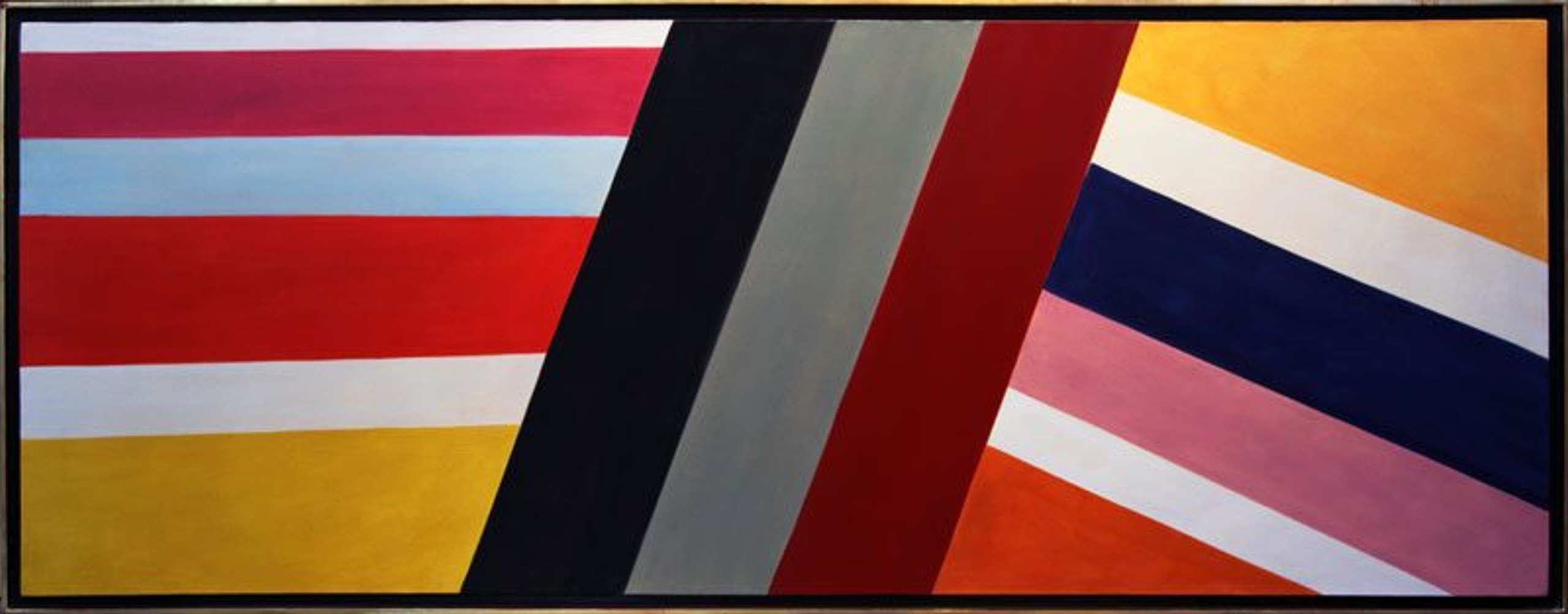 Stripes #8 — oil painting by Brock Irwin
