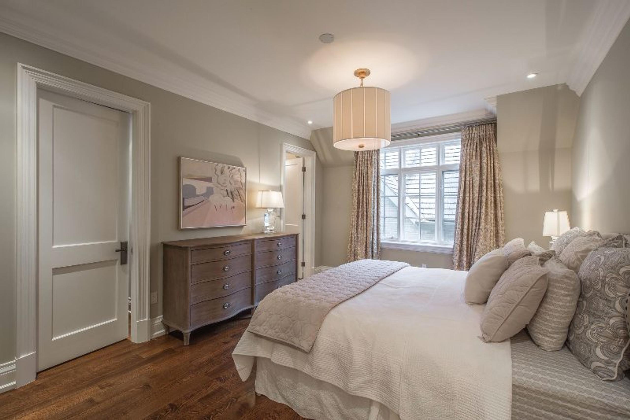 Bedroom staging example