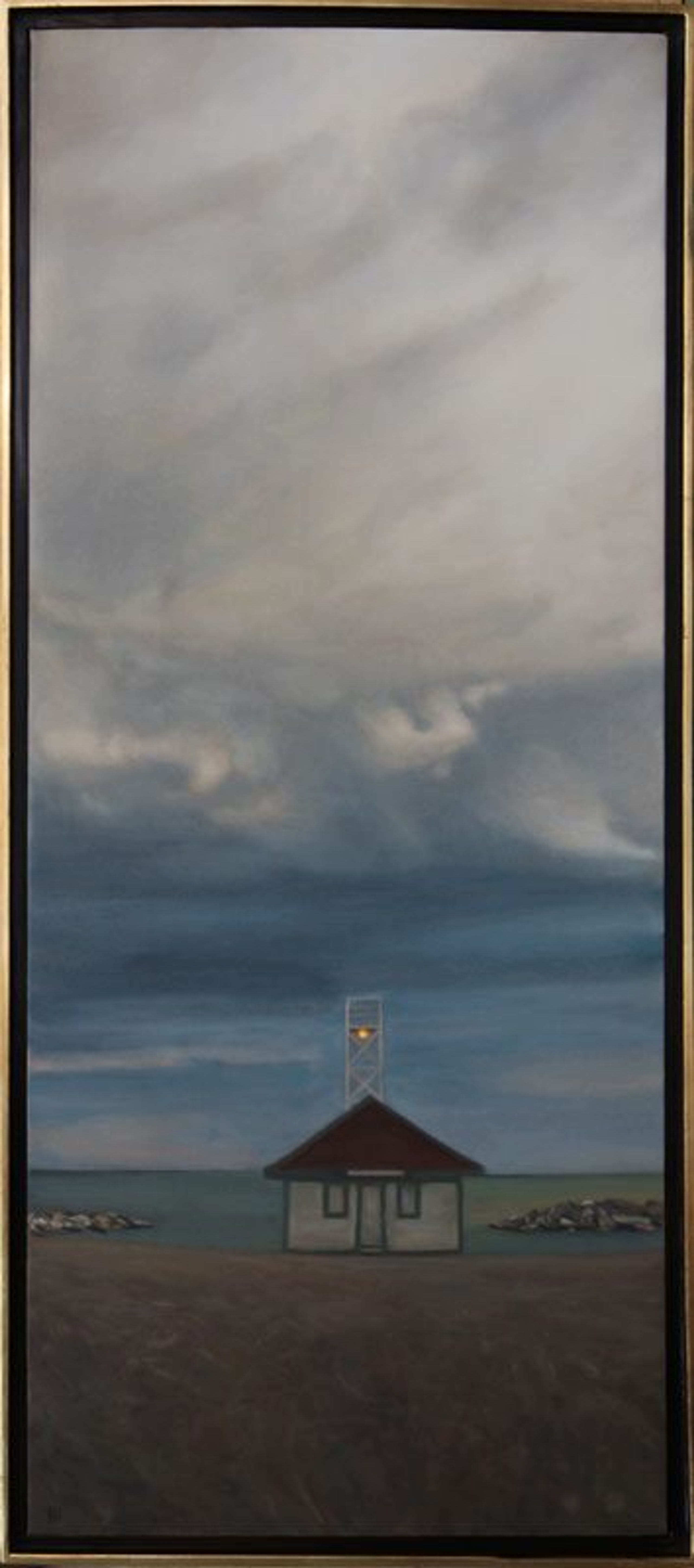 Vertical #6 — oil painting by Brock Irwin