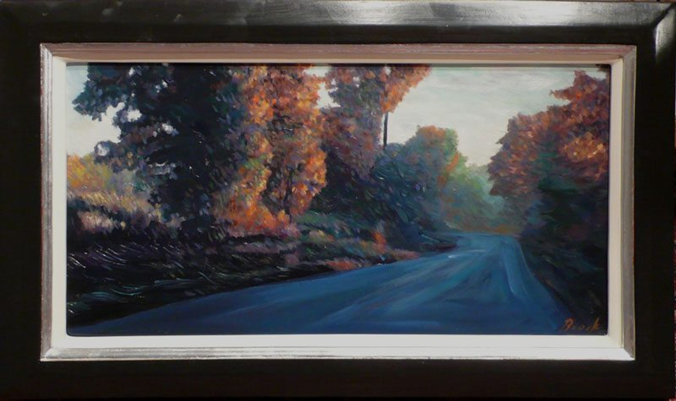 Road at Dawn (maquet) — oil painting by Brock Irwin