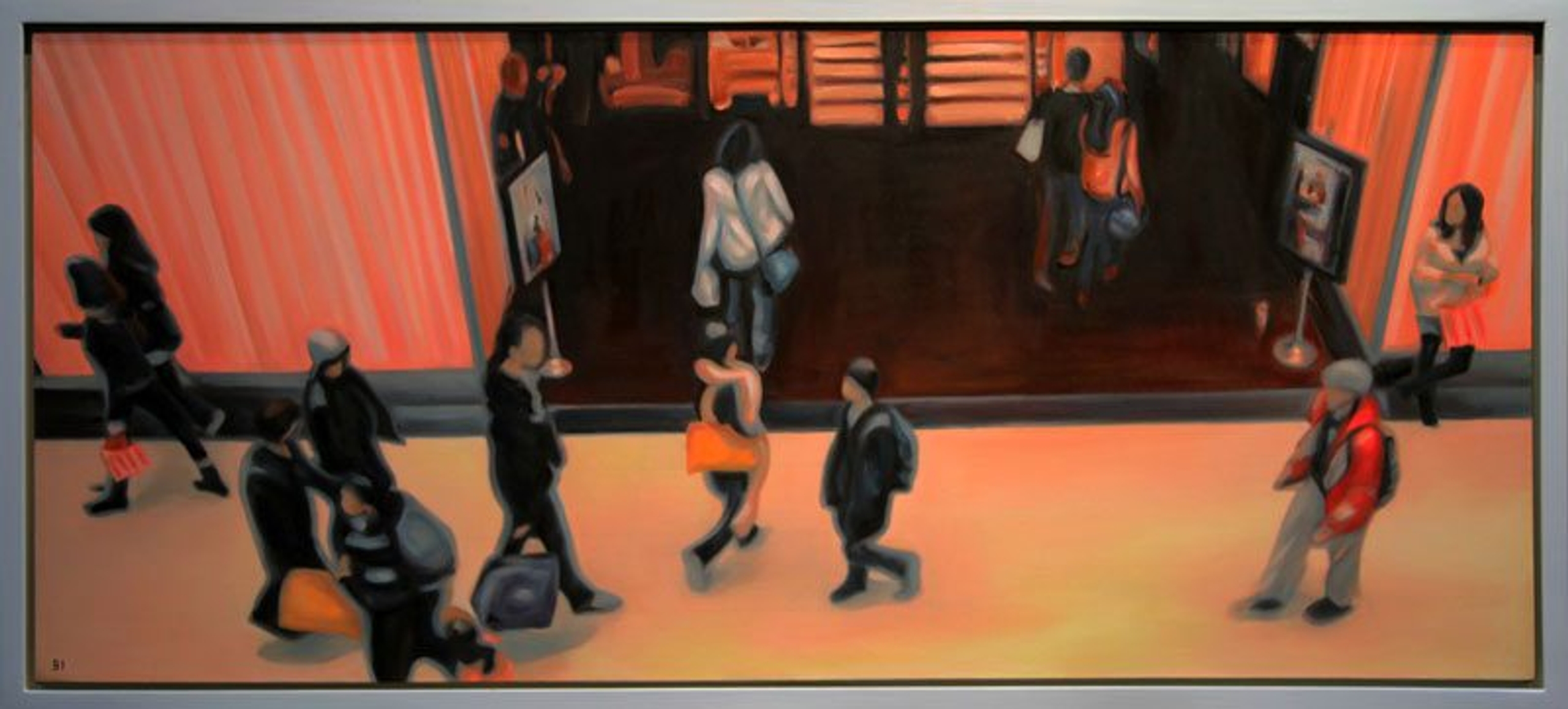 Eaton Center #3 — oil painting by Brock Irwin