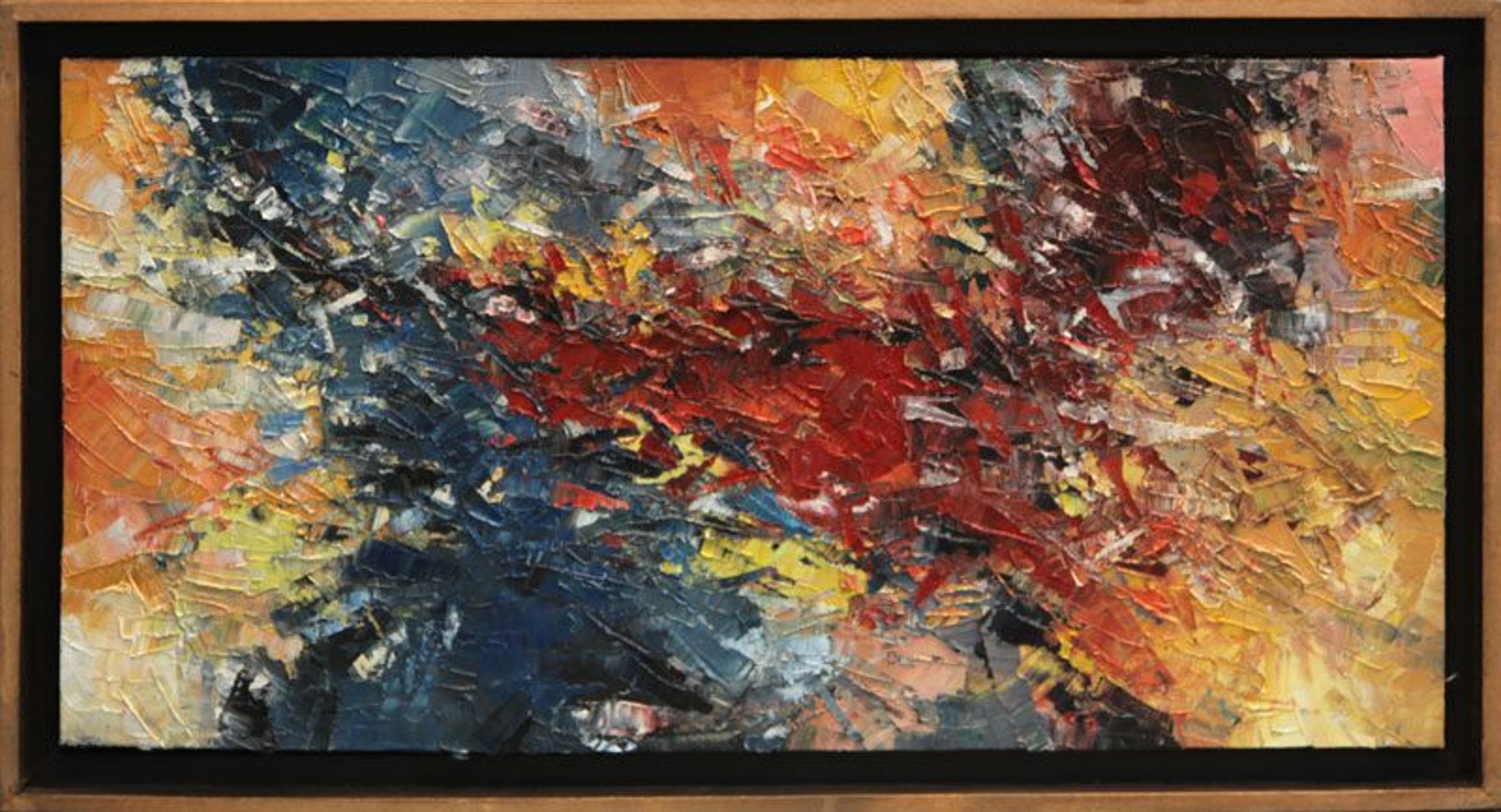 Abstract #12 (small) — oil painting by Brock Irwin