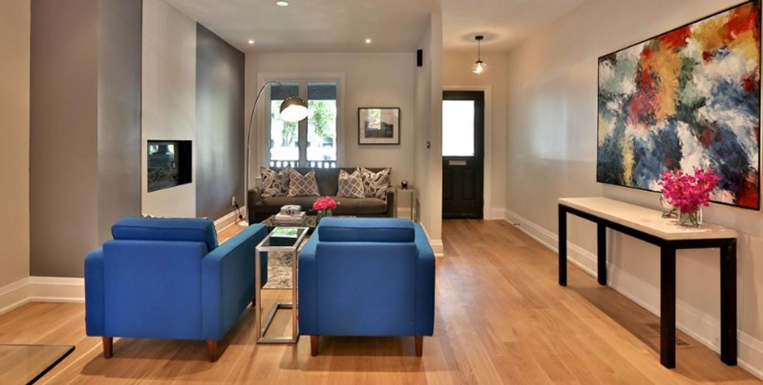 Living staging example