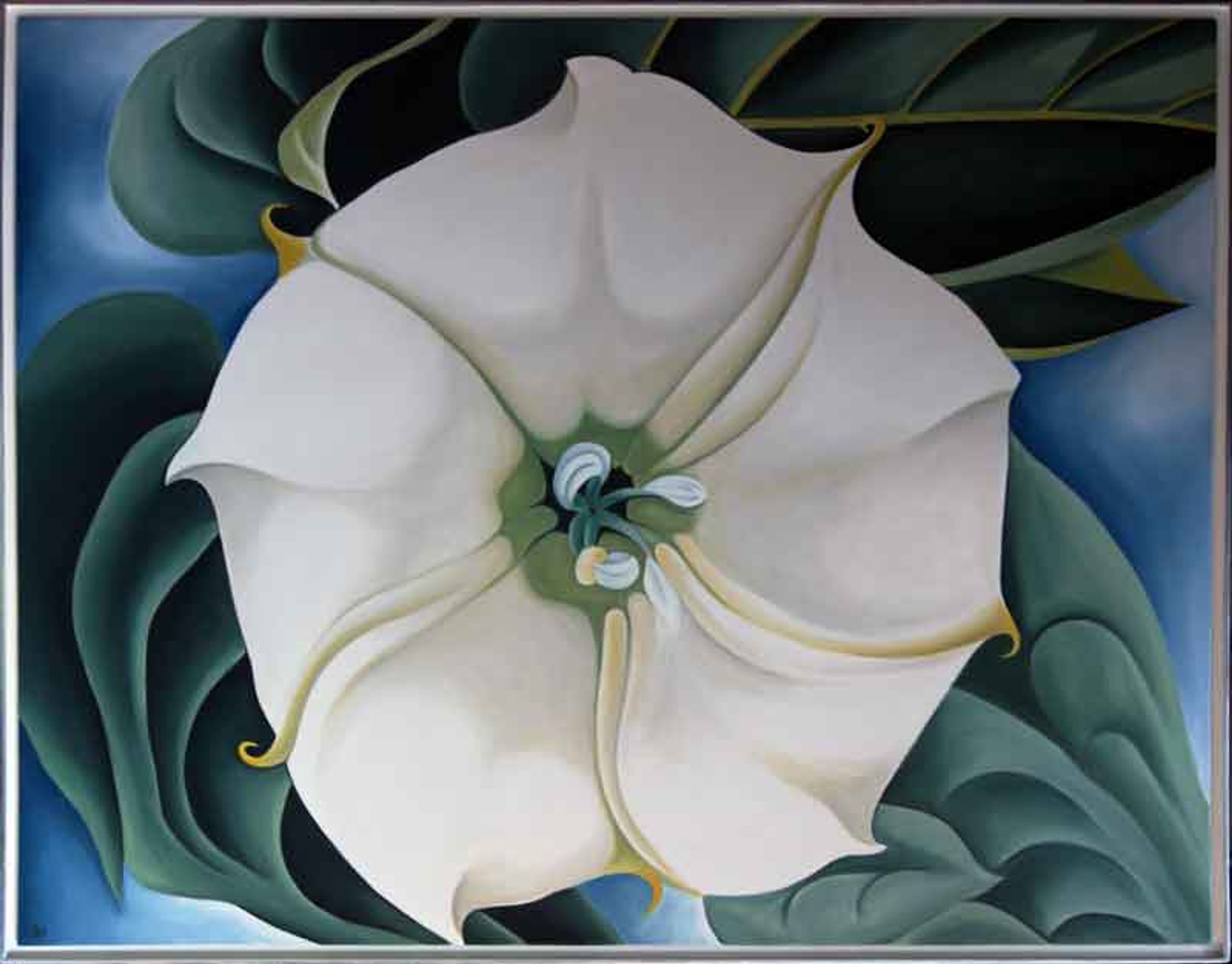 White Flowers — oil painting by Brock Irwin