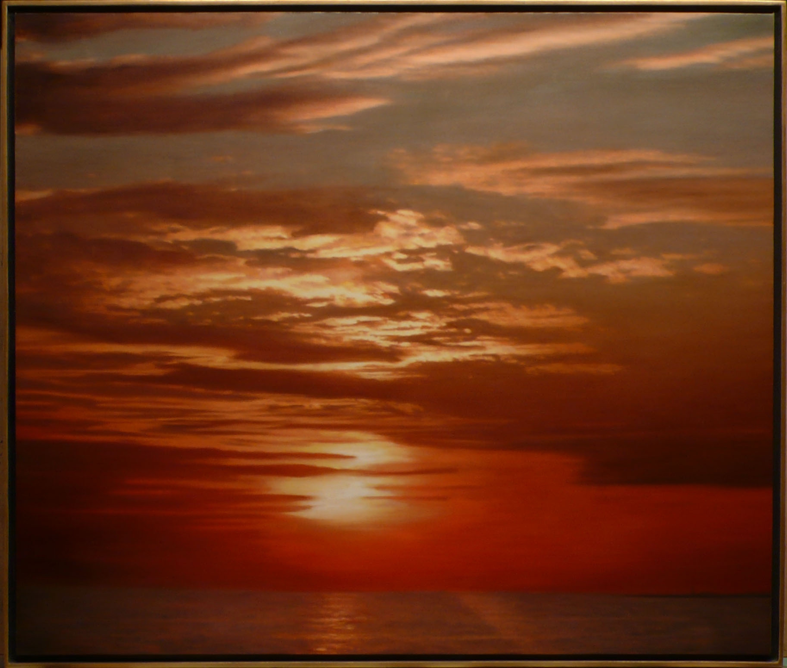 Water Sky #5 — oil painting by Brock Irwin