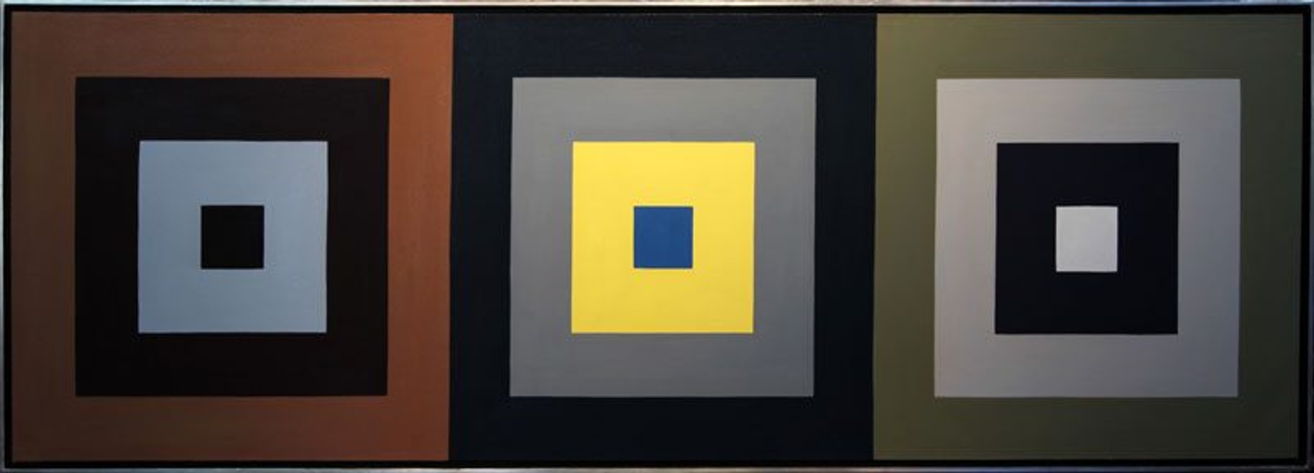 Square Target x3 #7 — oil painting by Brock Irwin