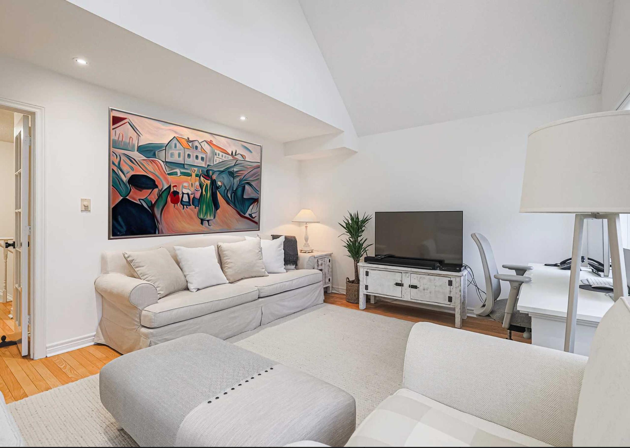 Basement staging example