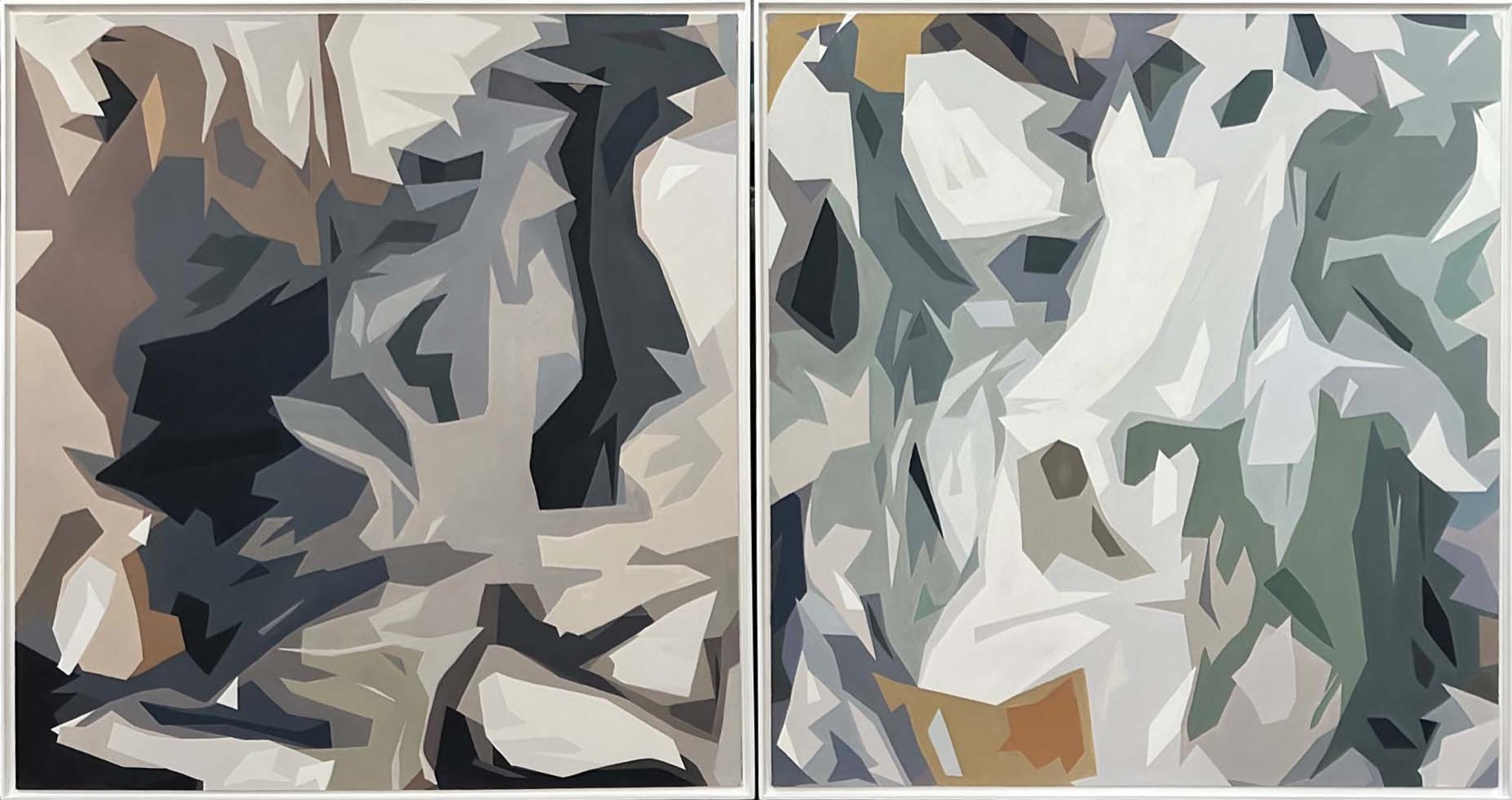 Modern Cubism (Dyptich) (x2)