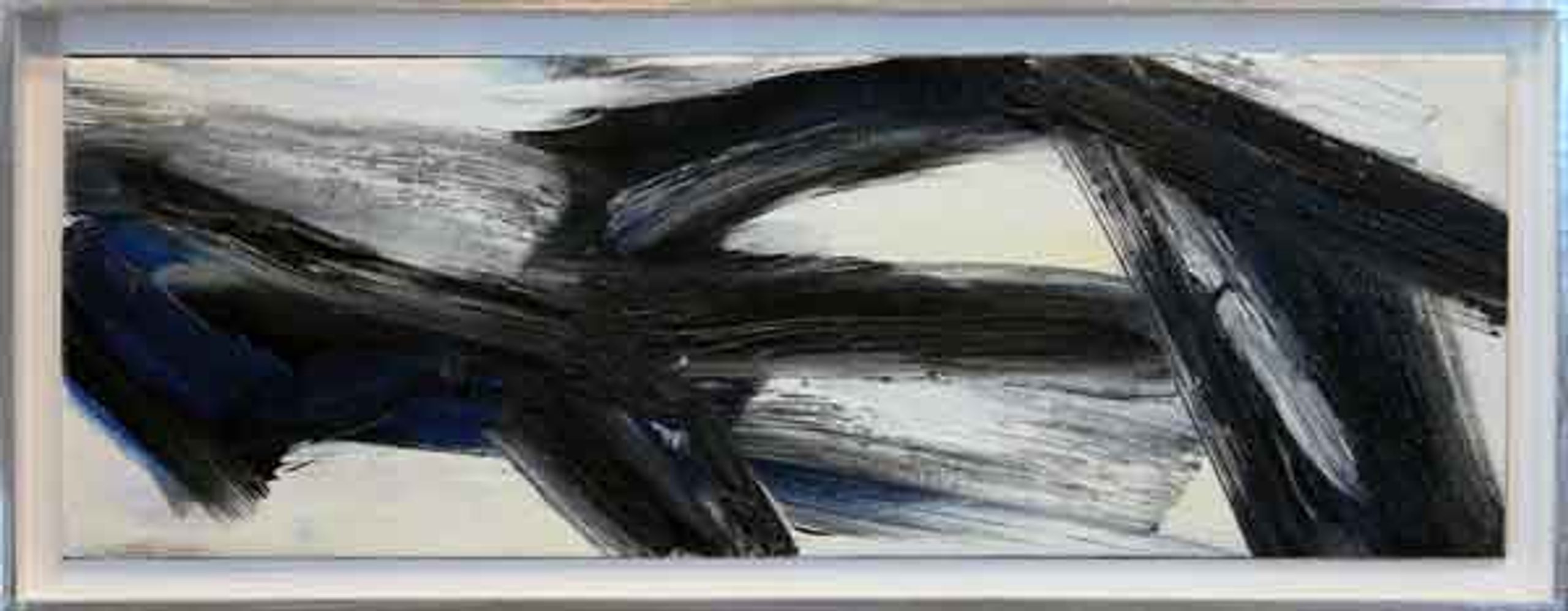 Blue Stripes (small) #2 — oil painting by Brock Irwin