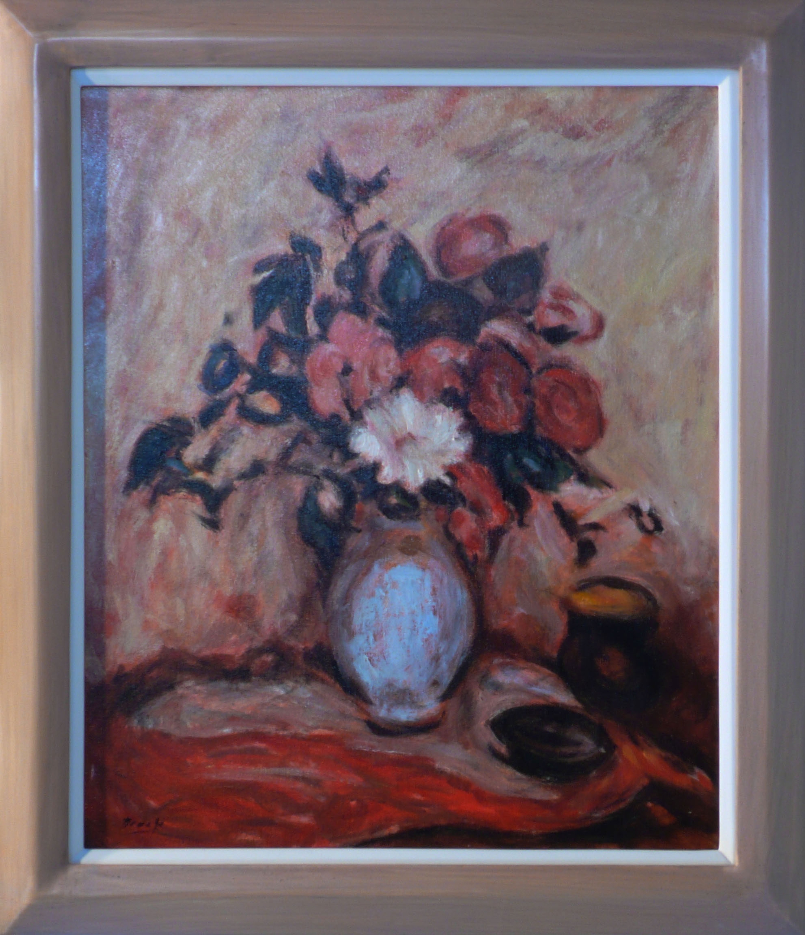 Blue Vase — oil painting by Brock Irwin