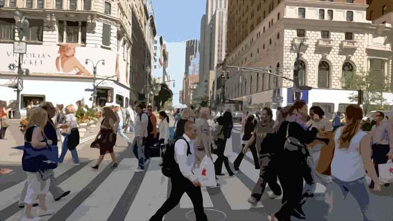 Modern Cityscape (Walkers)