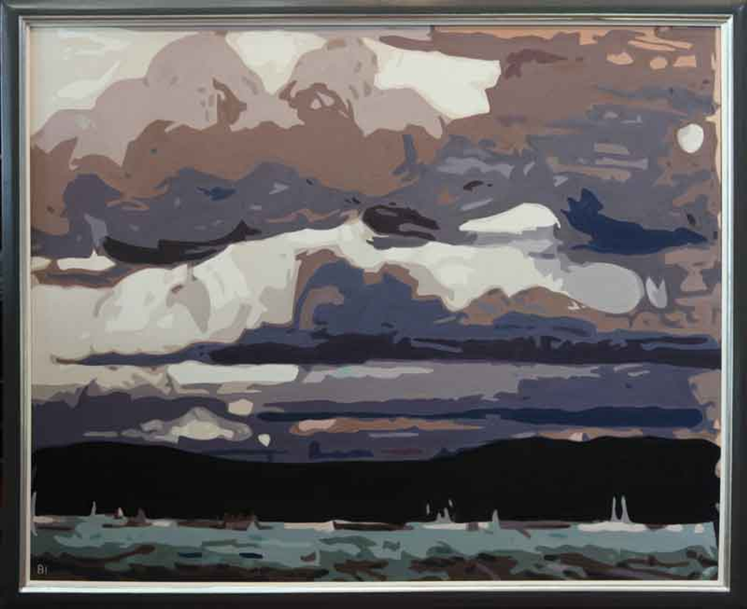 Modern Landscape #1 — oil painting by Brock Irwin