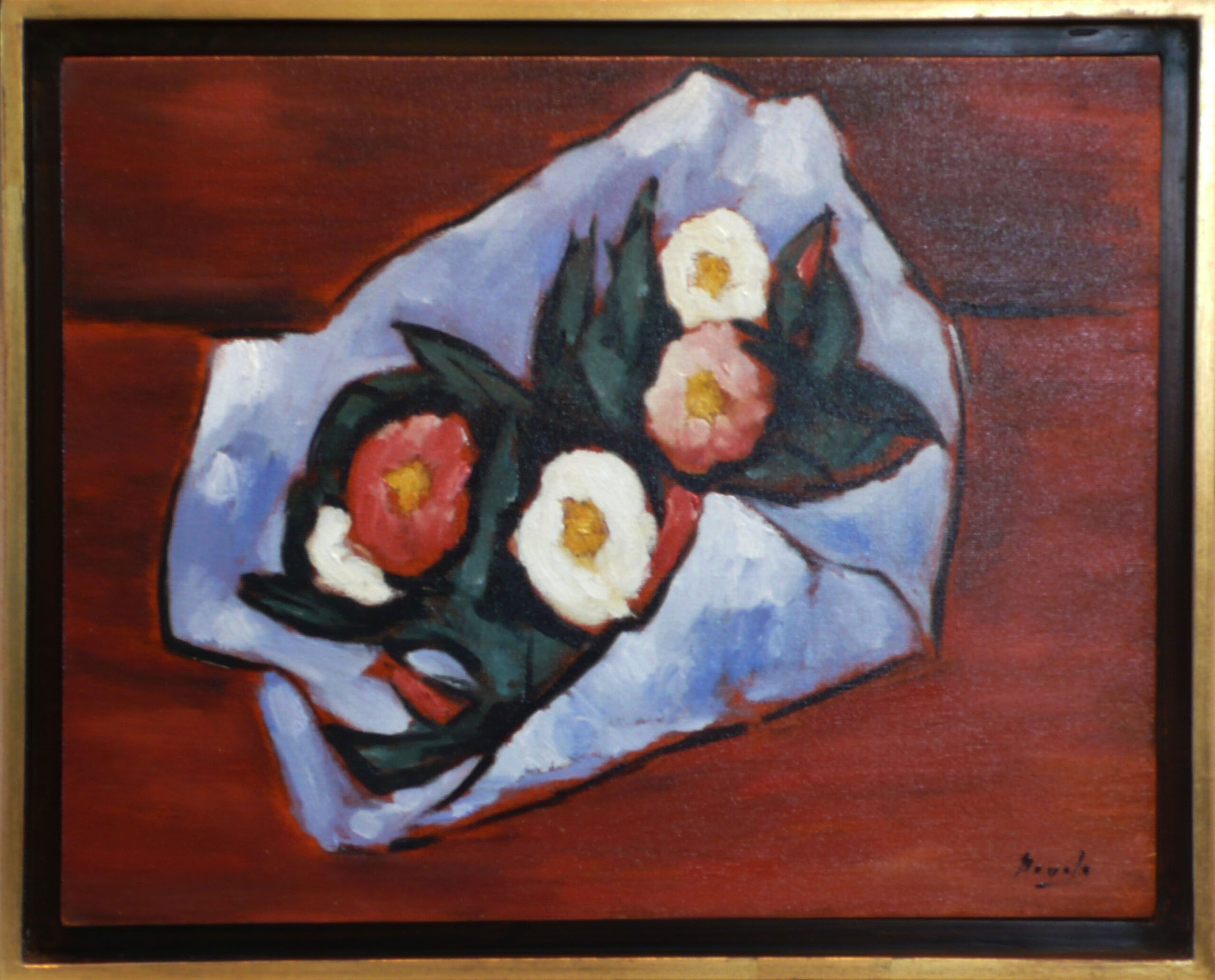 4 Flowers — oil painting by Brock Irwin