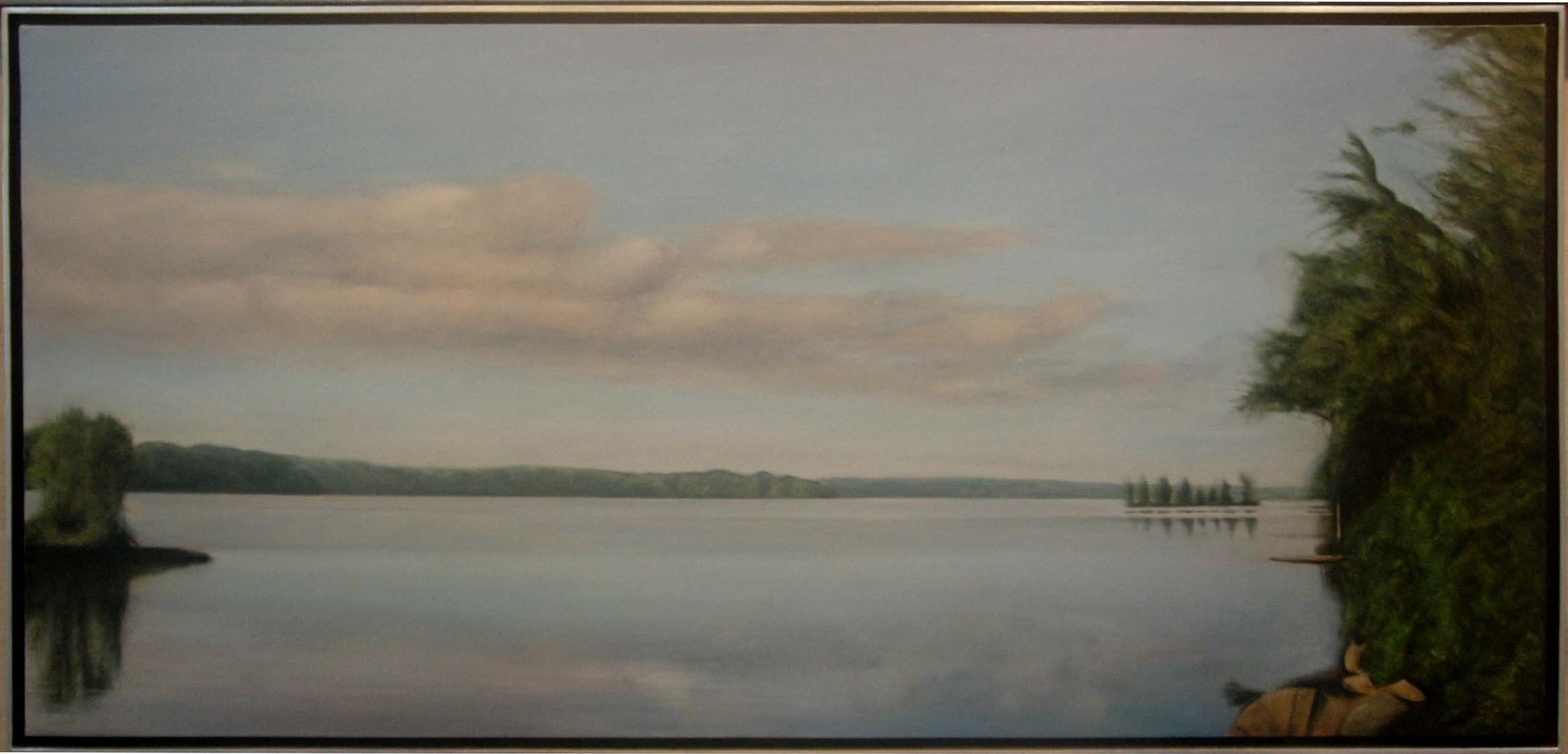 Calm Waters in Buckhorn — oil painting by Brock Irwin