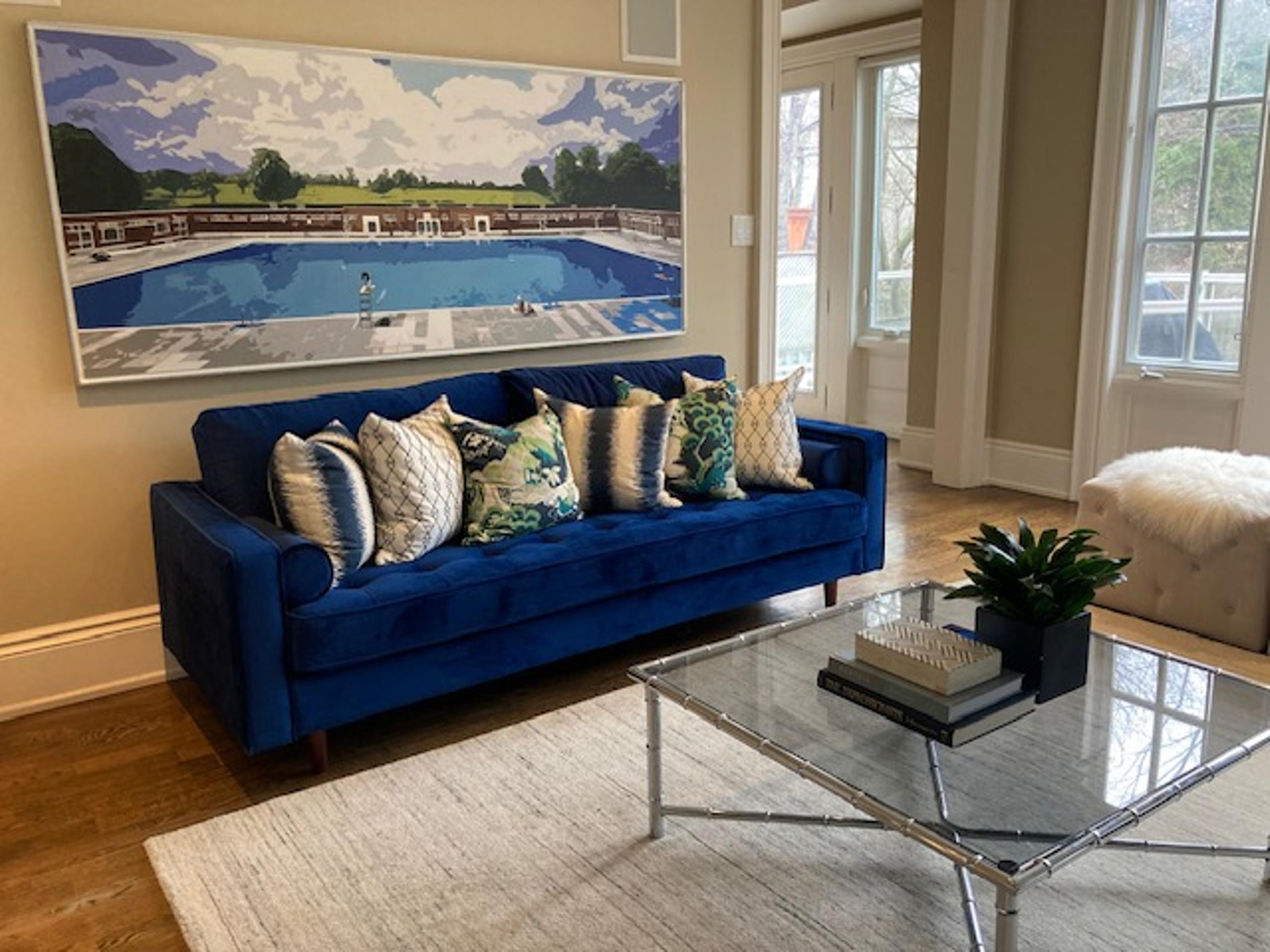 Living staging example