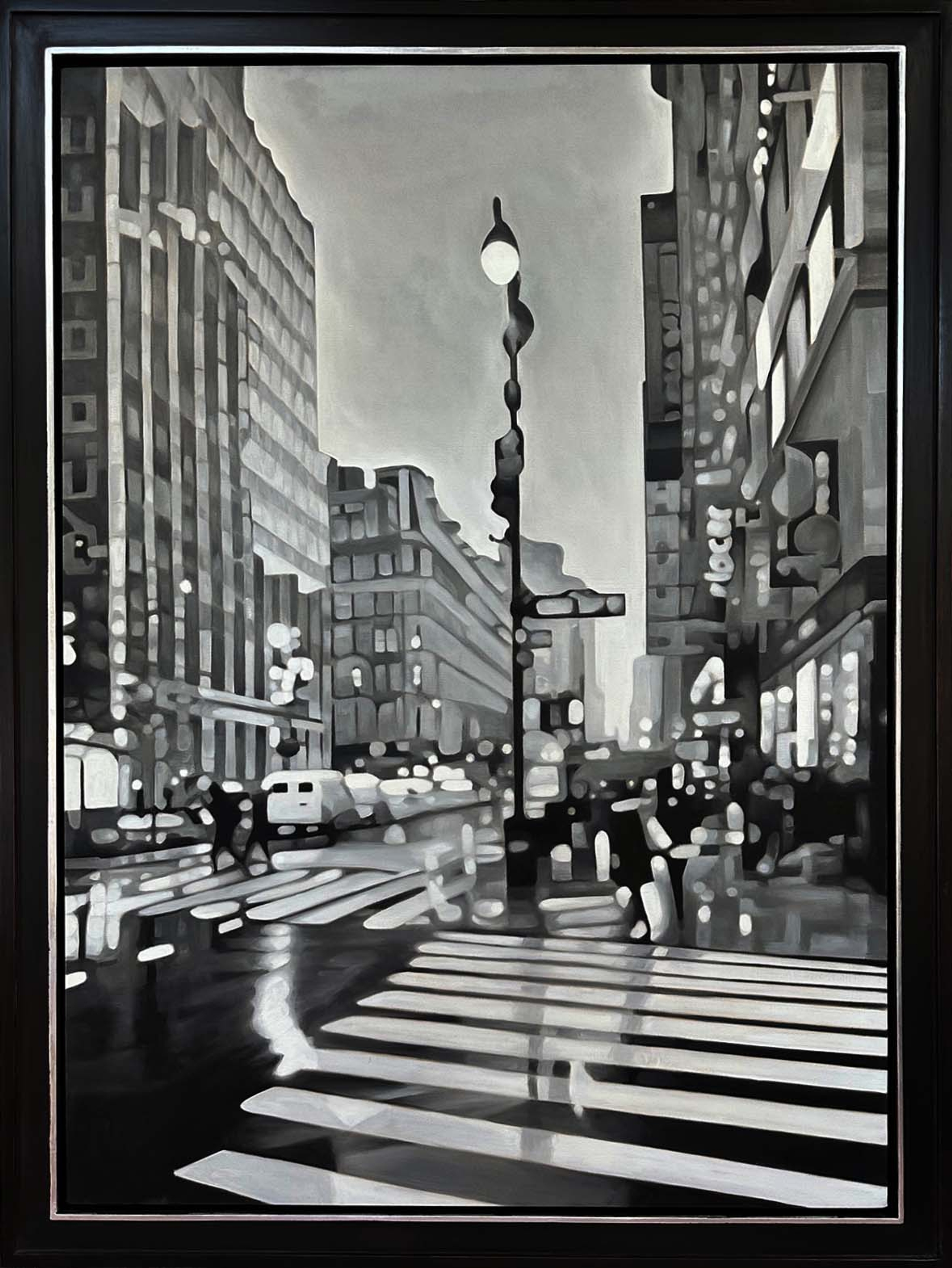 New York B & W — oil painting by Brock Irwin