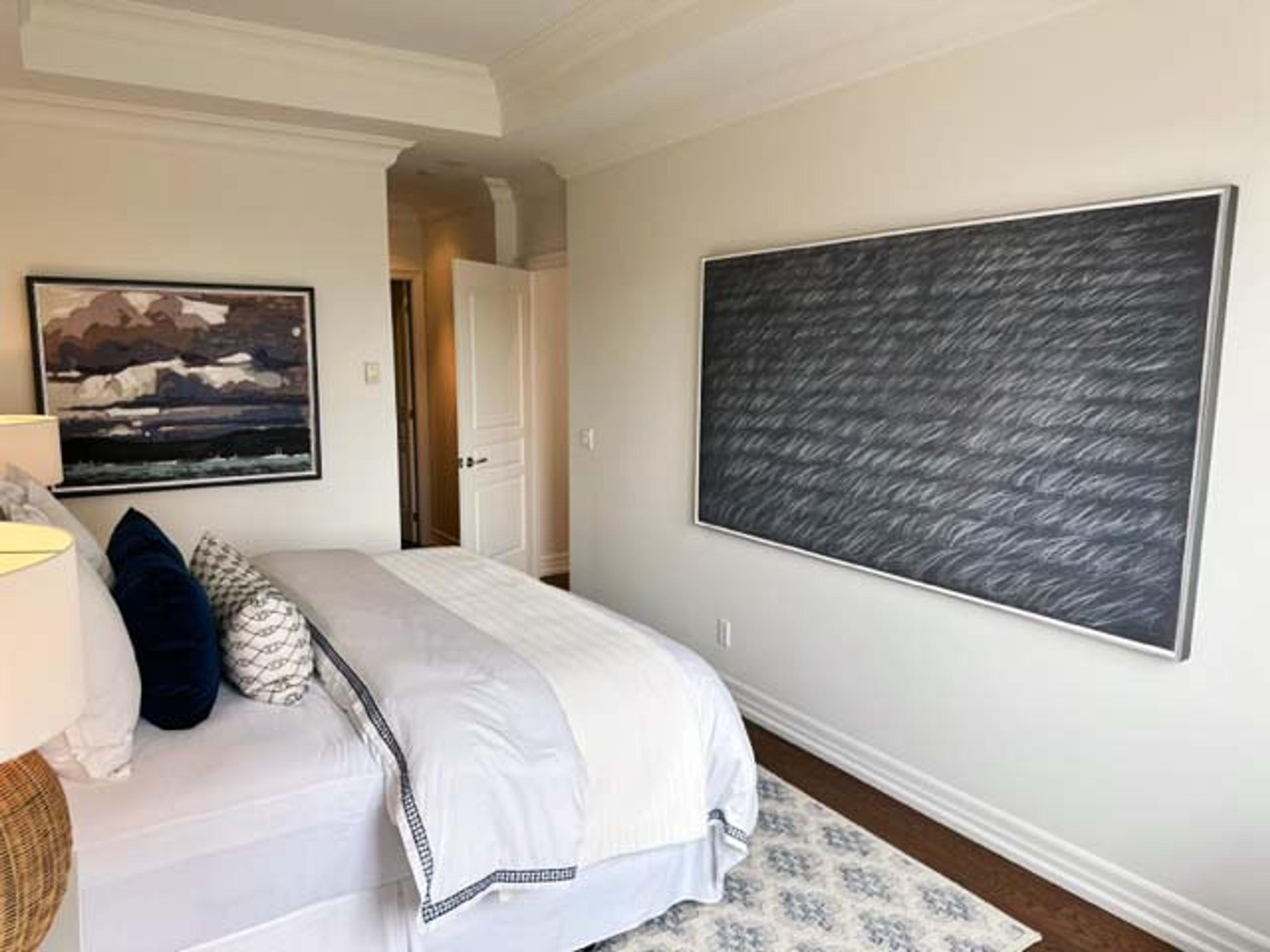 Bedroom staging example