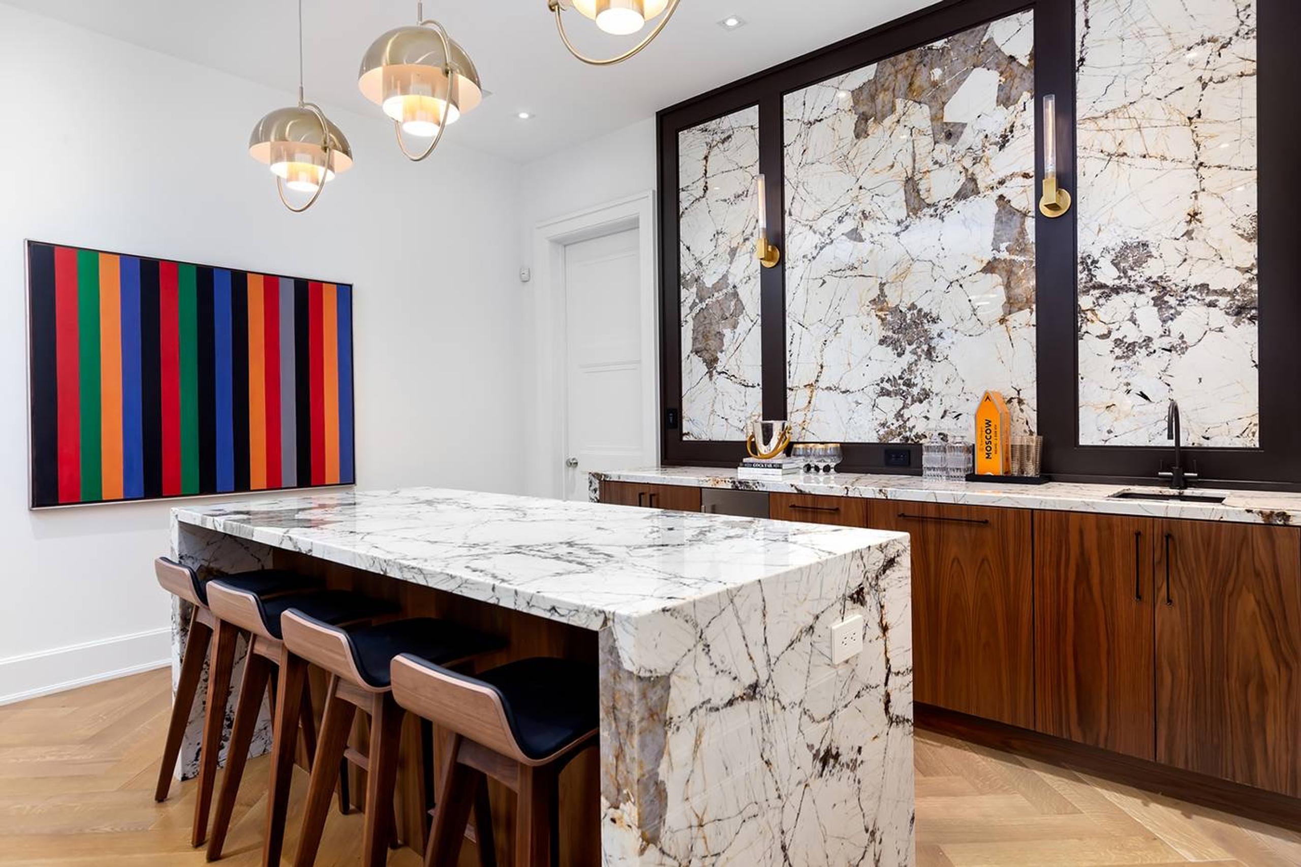 Basement staging example