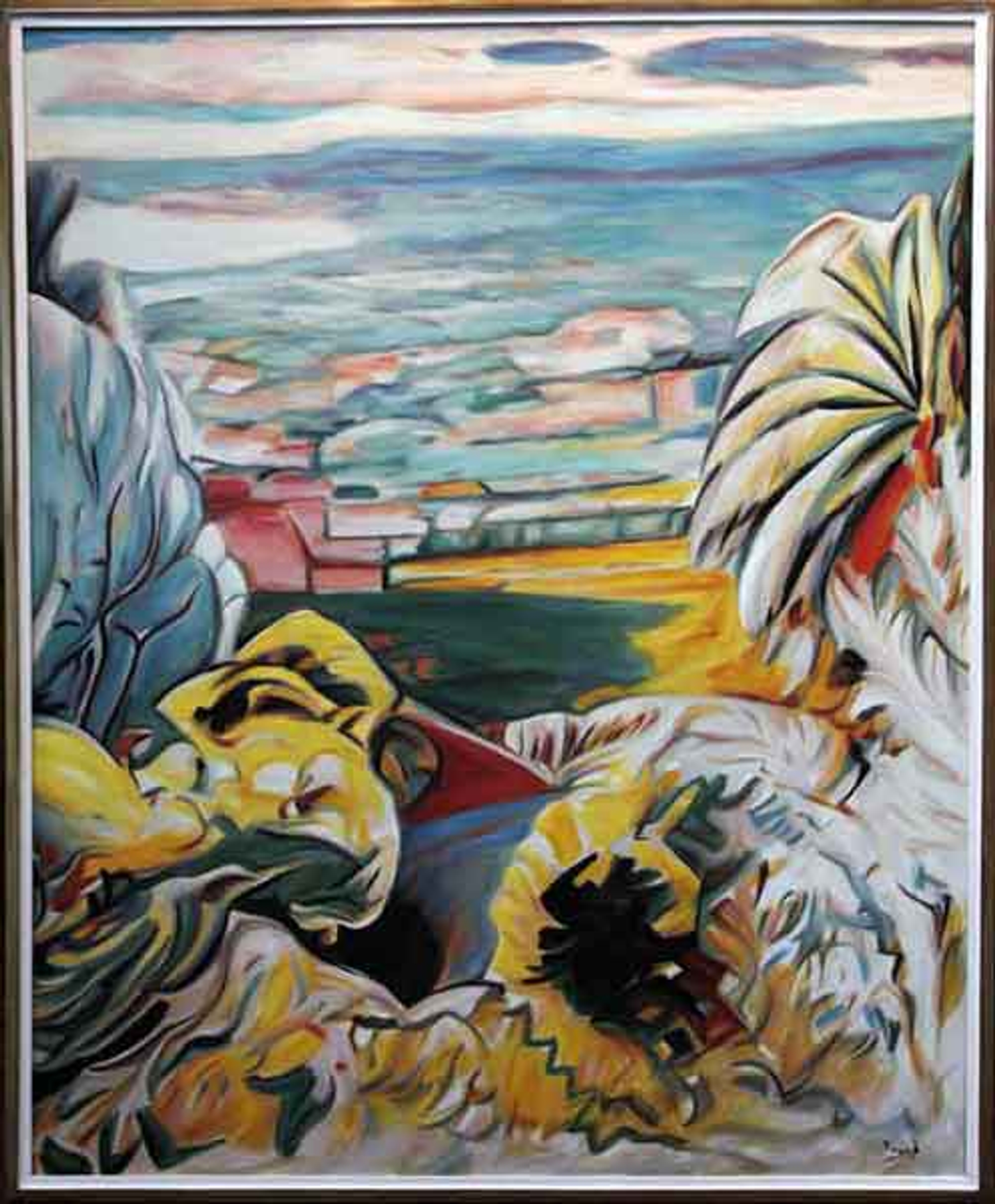 New Landscape #2 — oil painting by Brock Irwin