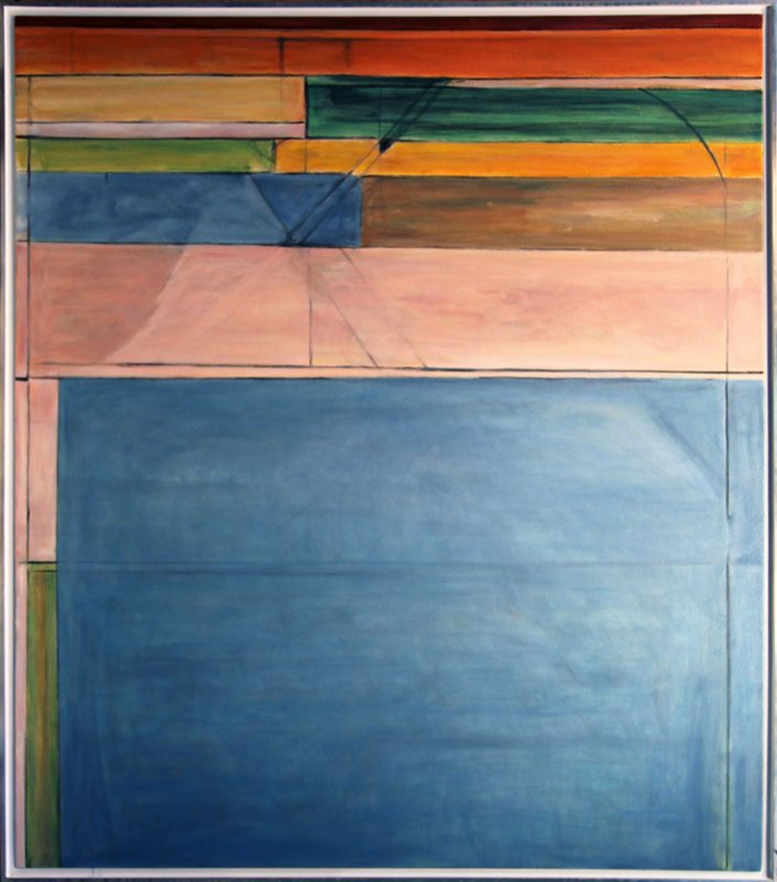 Road #6 — oil painting by Brock Irwin