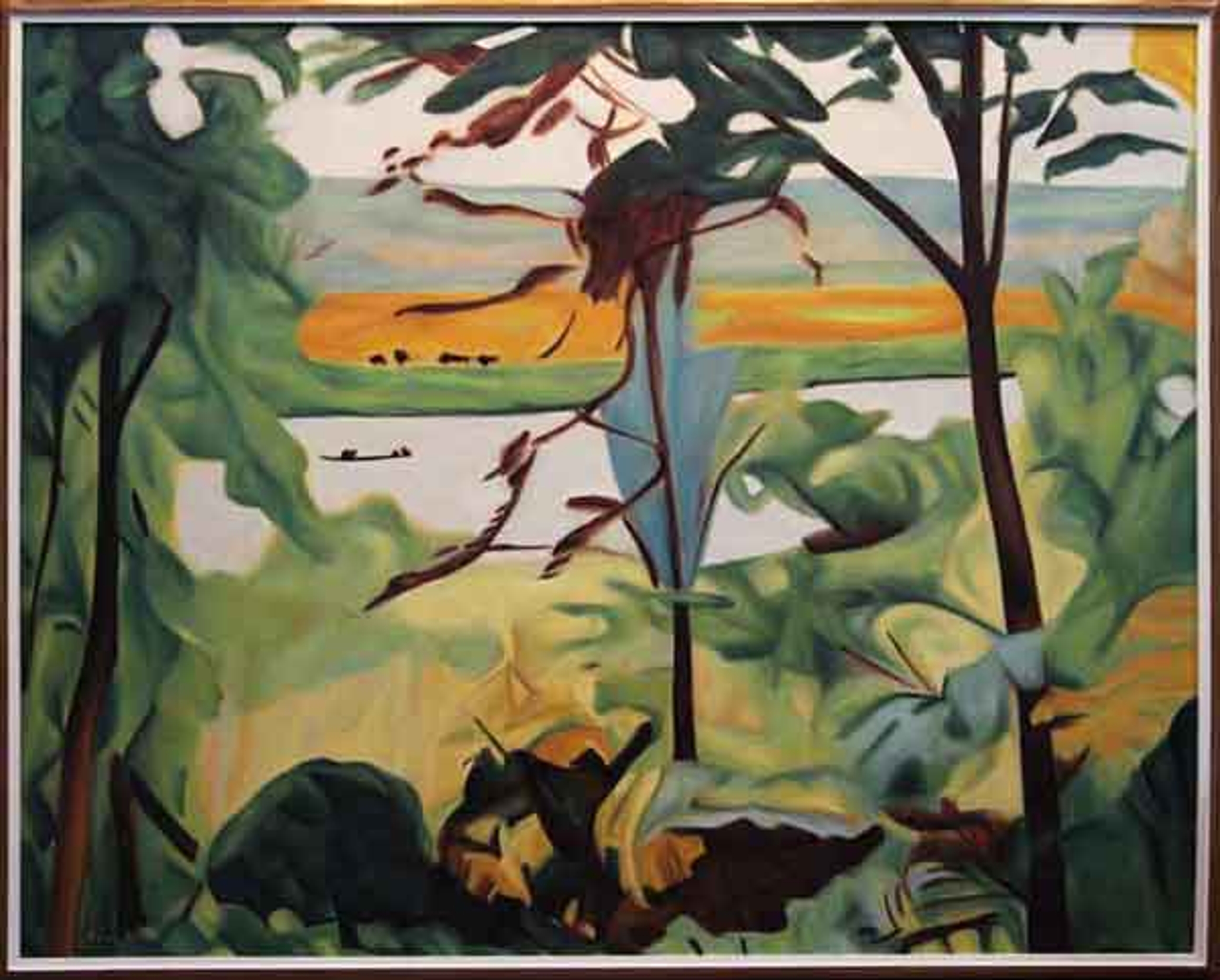 New Landscape #11 — oil painting by Brock Irwin