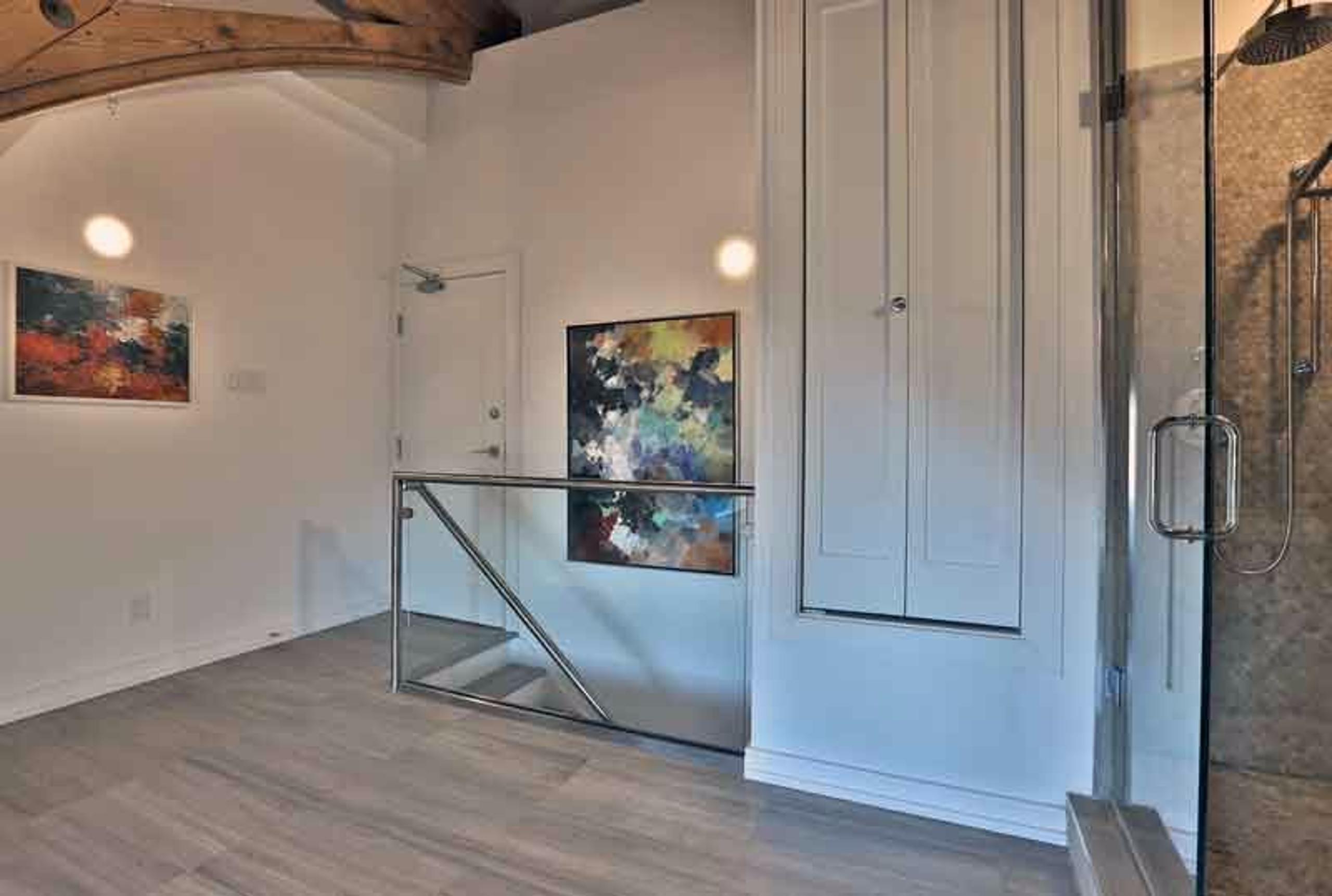 Hallway staging example