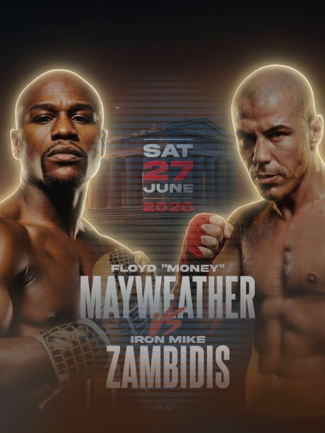 Floyd Mayweather vs Mike Zambidis exhibition