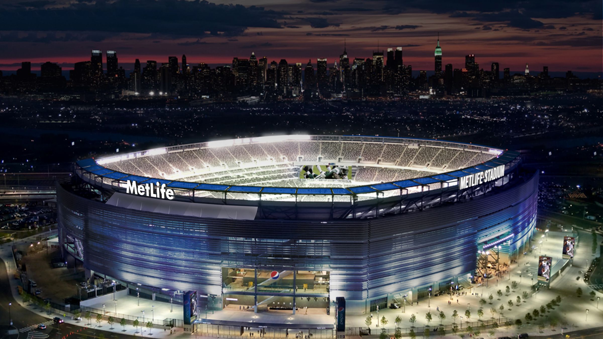 MetLife Stadium. - Stadium