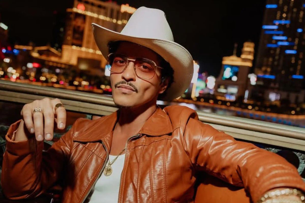 Bruno Mars Las Vegas Promotional Night Portrait