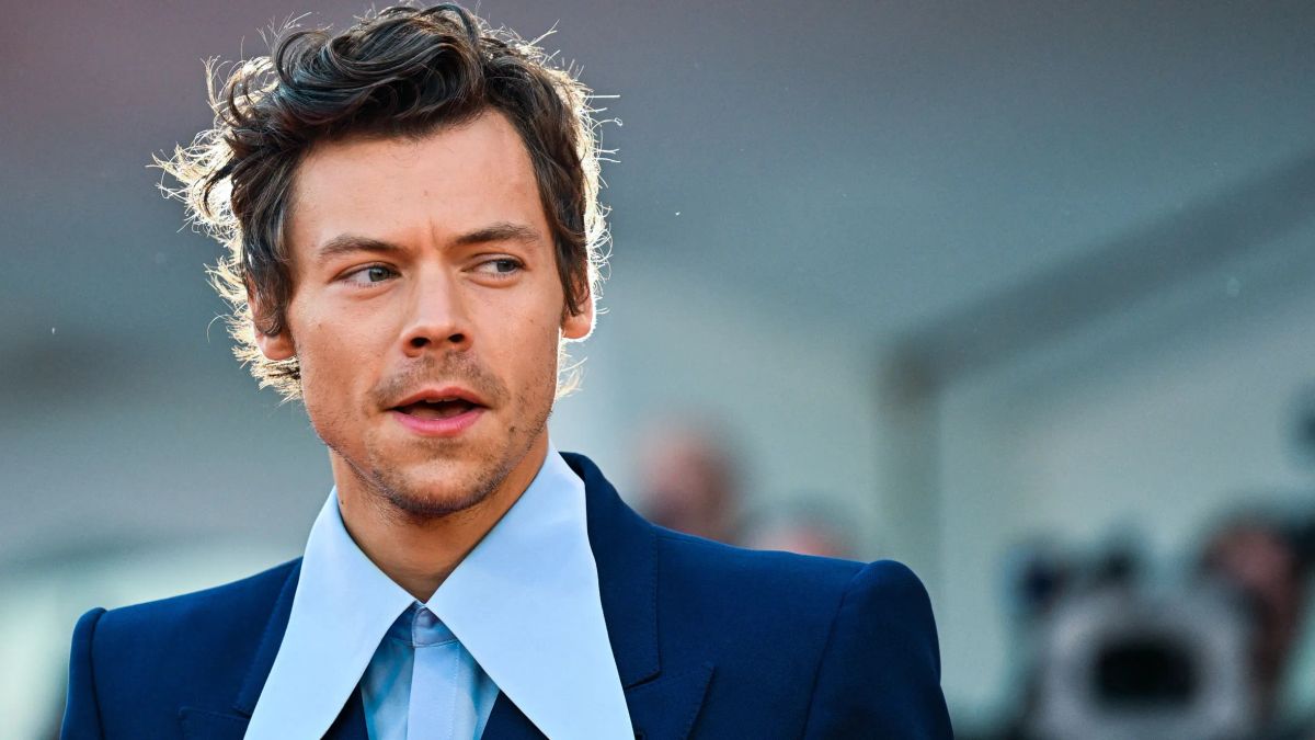 Harry Styles at a formal red carpet event