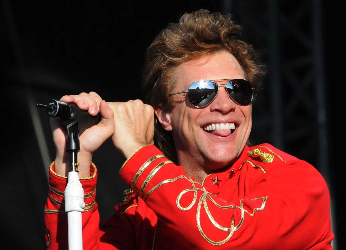 Jon Bon Jovi Live - Outdoor Concert Performance