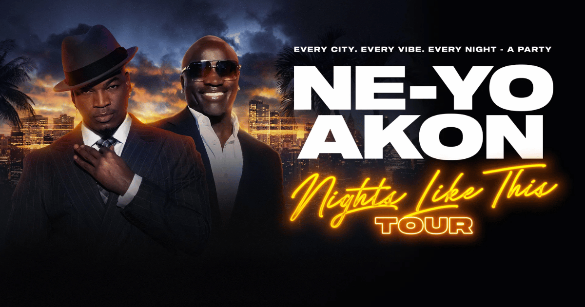 NE-YO AKON Nights Like This Tour 2026 Newcastle - Utilita Arena hospitality