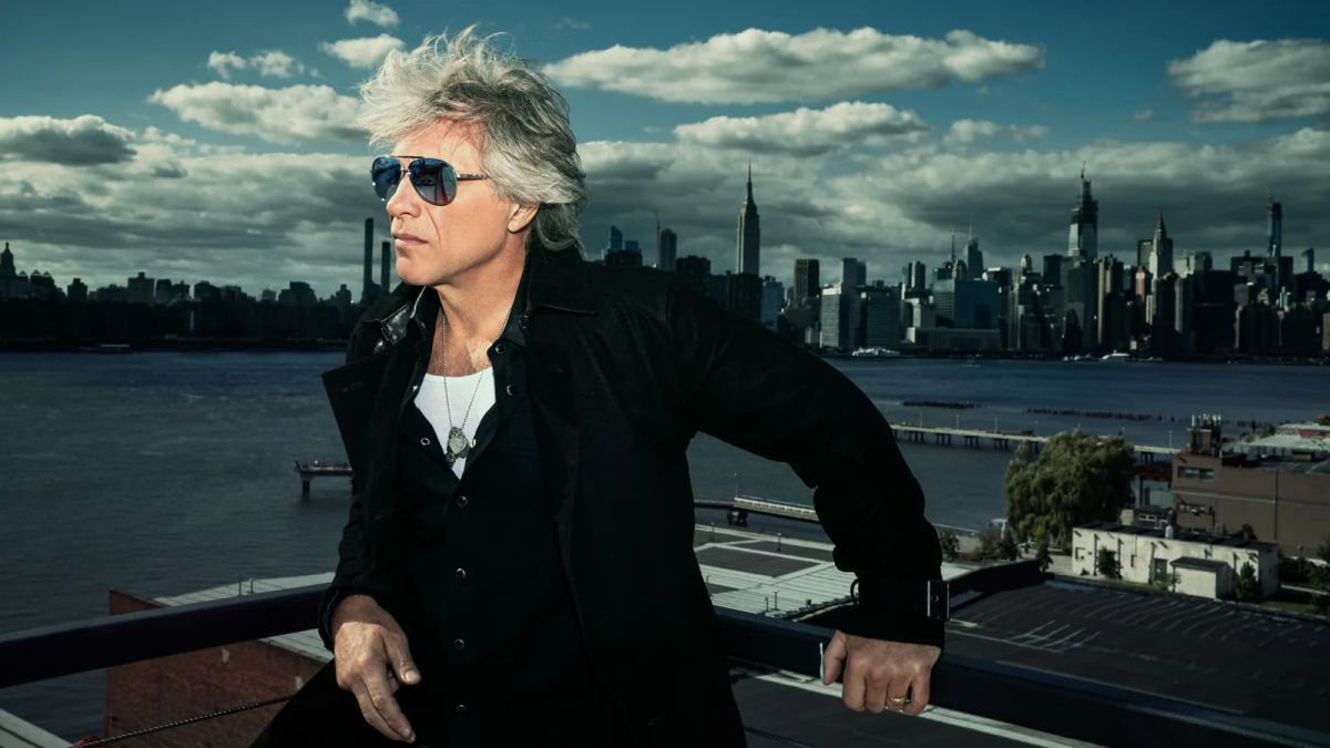 Jon Bon Jovi NYC Skyline Portrait - Empire State Building