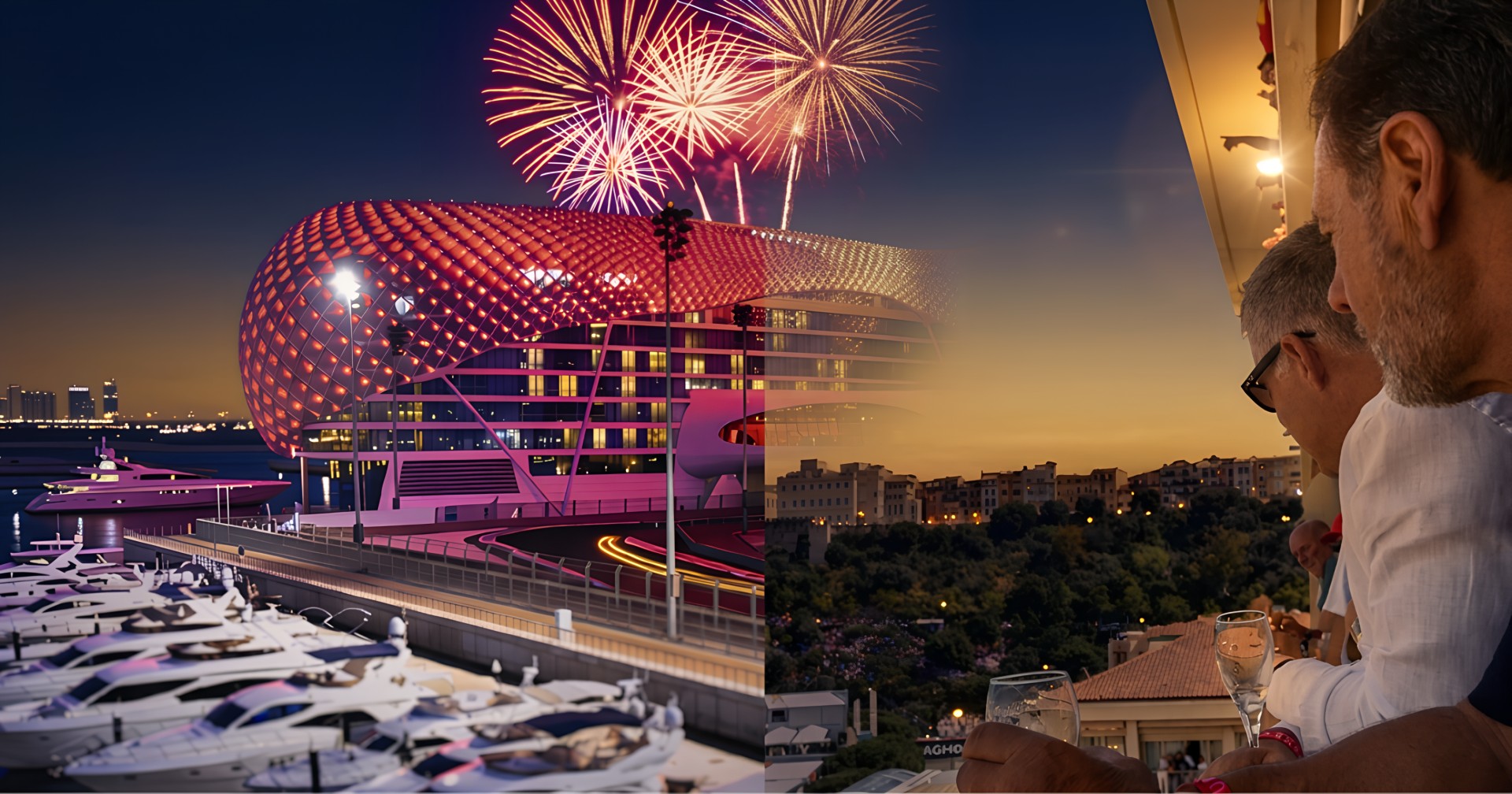 Abu Dhabi vs Monaco Grand Prix Hospitality