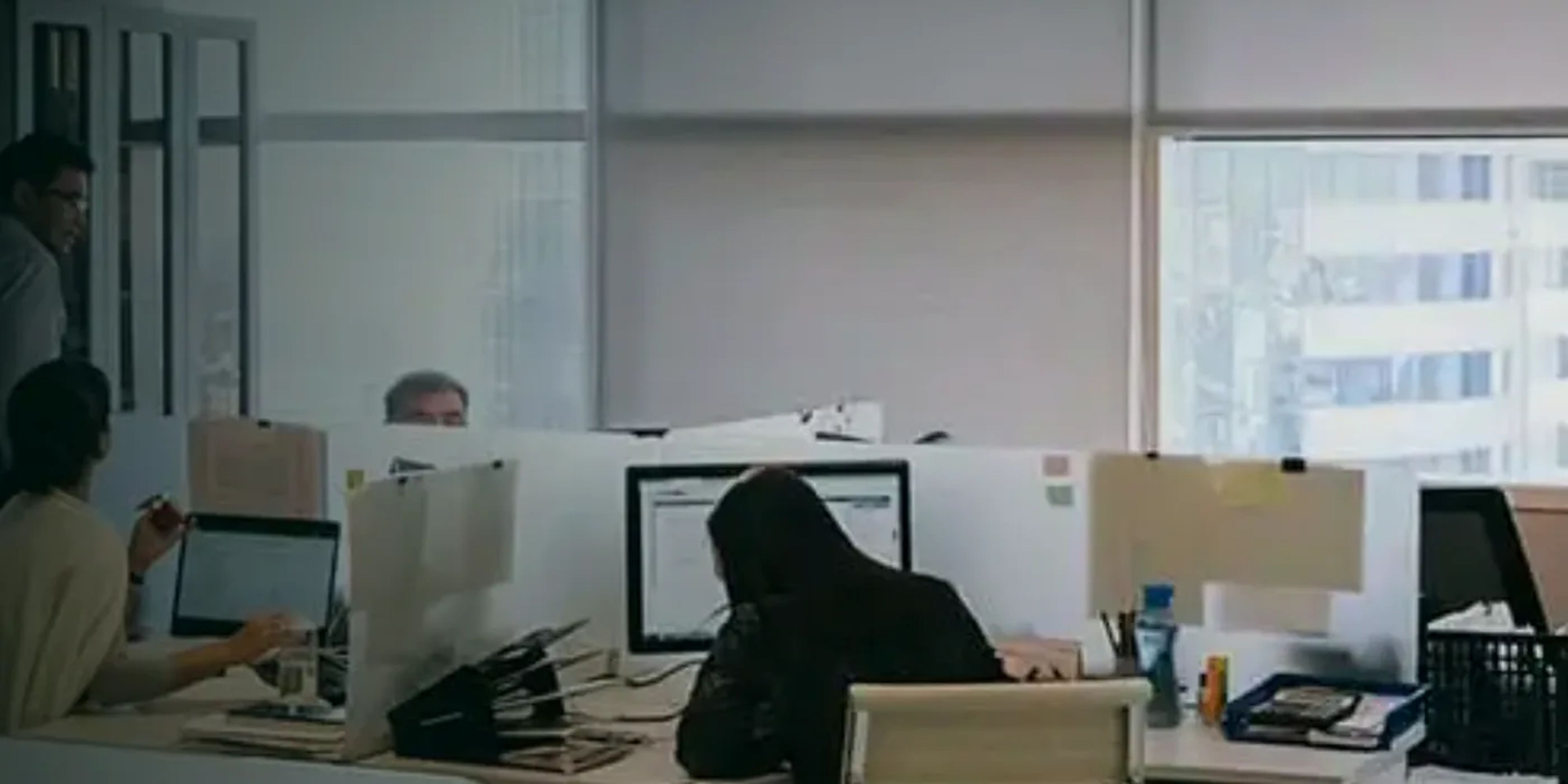 A senior engineering team at work