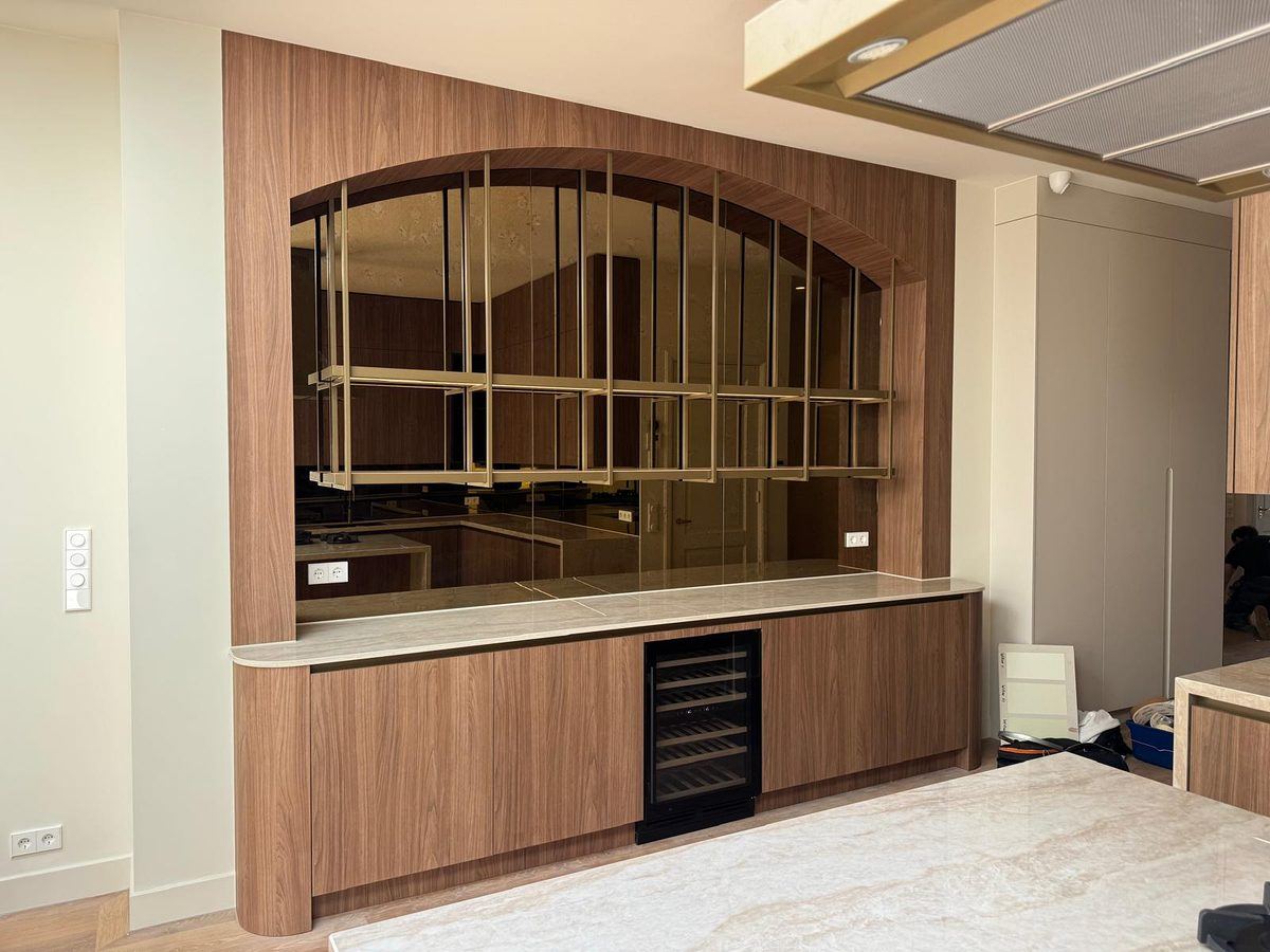 Interieurglas in een woning, uitgevoerd door HGI