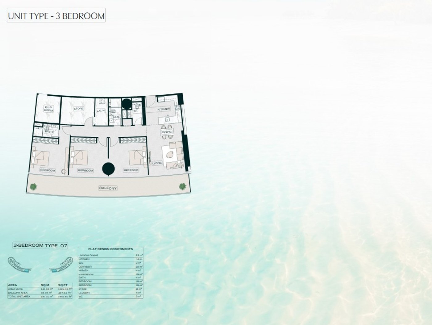 AQUARISE—PURE ELEGANCE AND DYNAMISM IN DUBAI